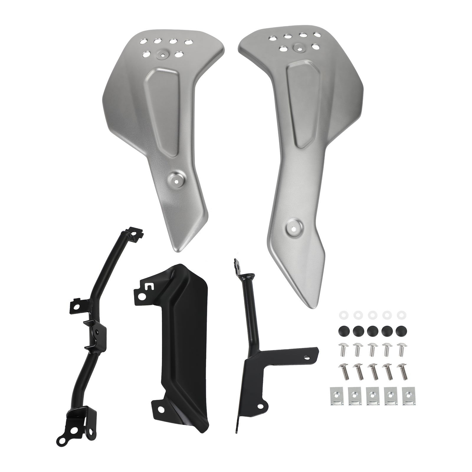 2021 Trident 660 Lower Engine Belly Protection Plates Side Fairing Generic