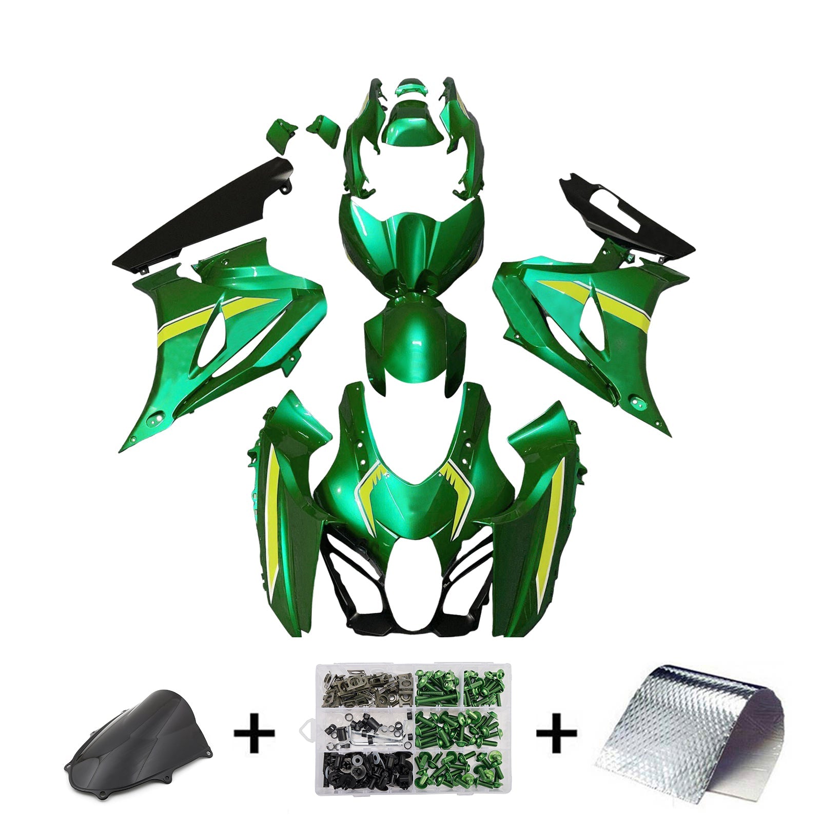 2017-2025 Suzuki GSXR1000 K17 Injection Fairing Kit Bodywork Plastic ABS #101