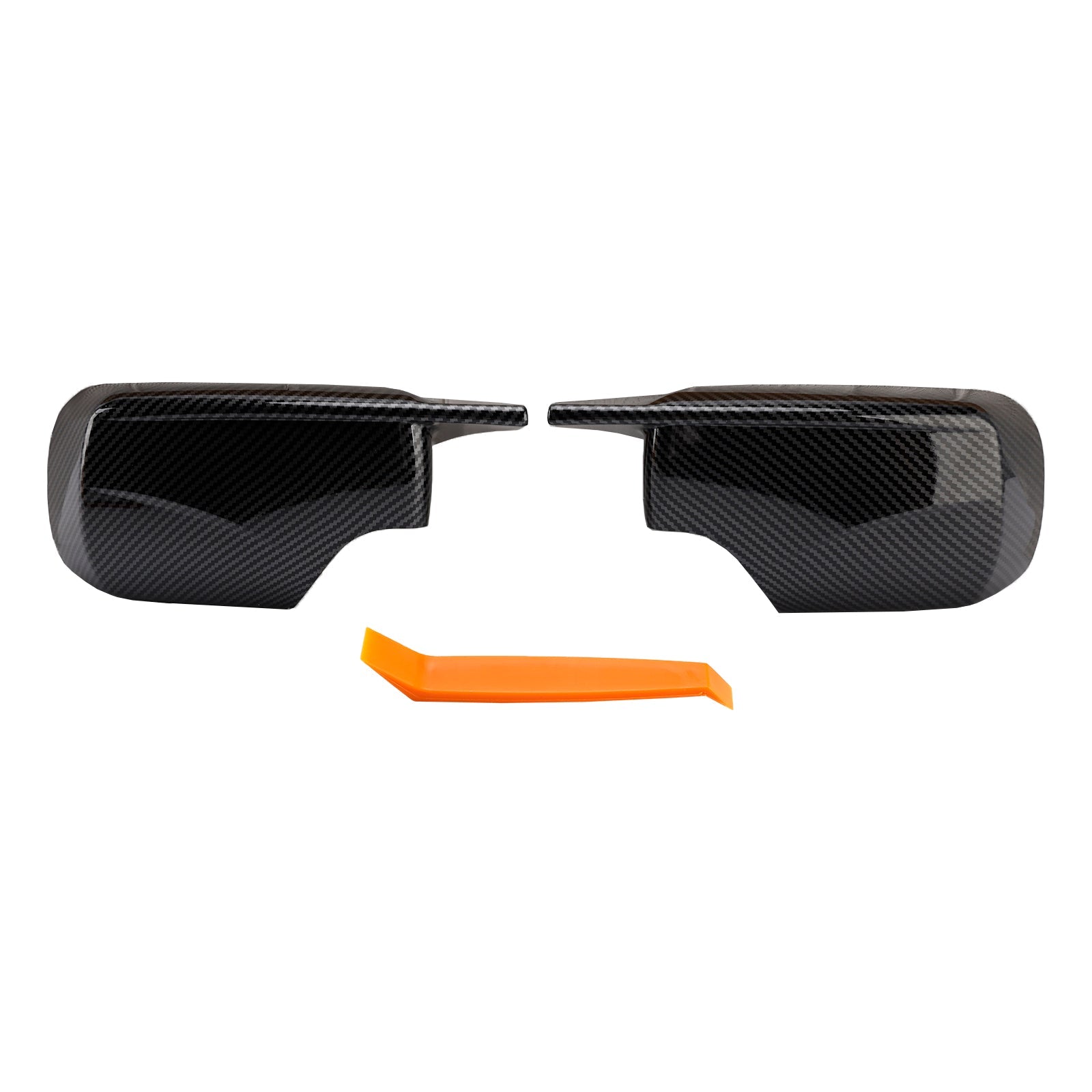 2PCS M Style Wing Car Side Mirror Cover Caps for BMW E46 Sedan E39 4DR 1998-2005