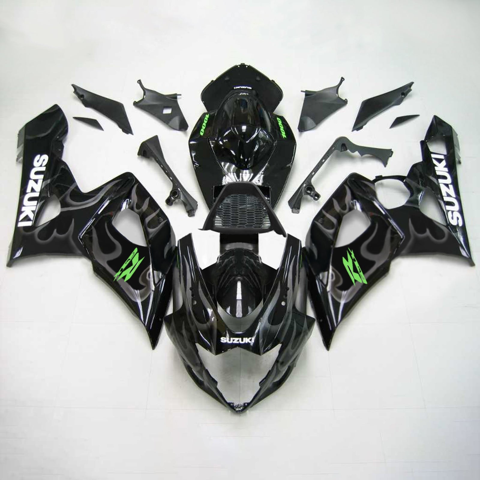 2005-2006 Suzuki GSXR1000 K5 Amotopart Injection Fairing Kit Bodywork Plastic ABS #142