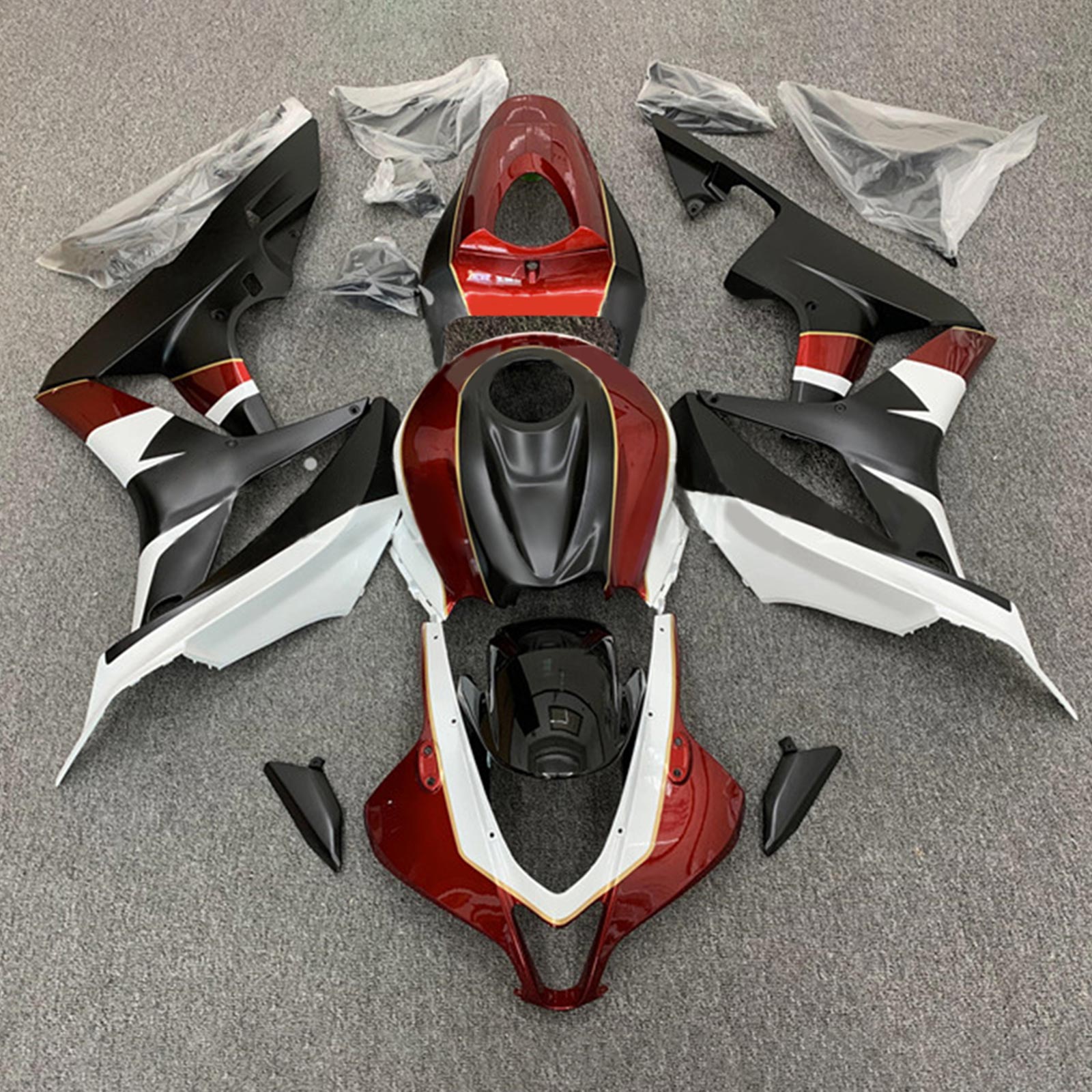 2007-2008 Honda CBR600RR F5 Fairing Kit Bodywork Plastic ABS
