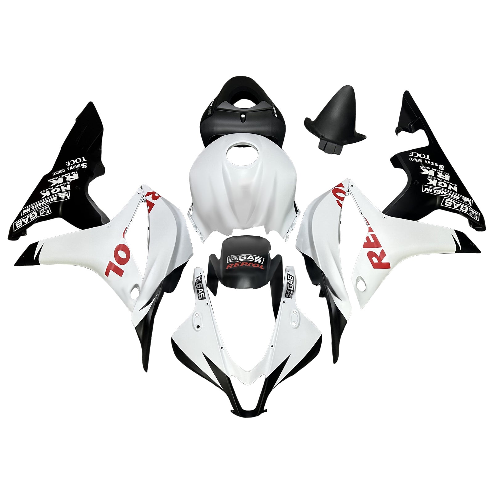Injection Fairing Kit Bodywork Plastic ABS For Honda CBR600RR 2007-2008 F5