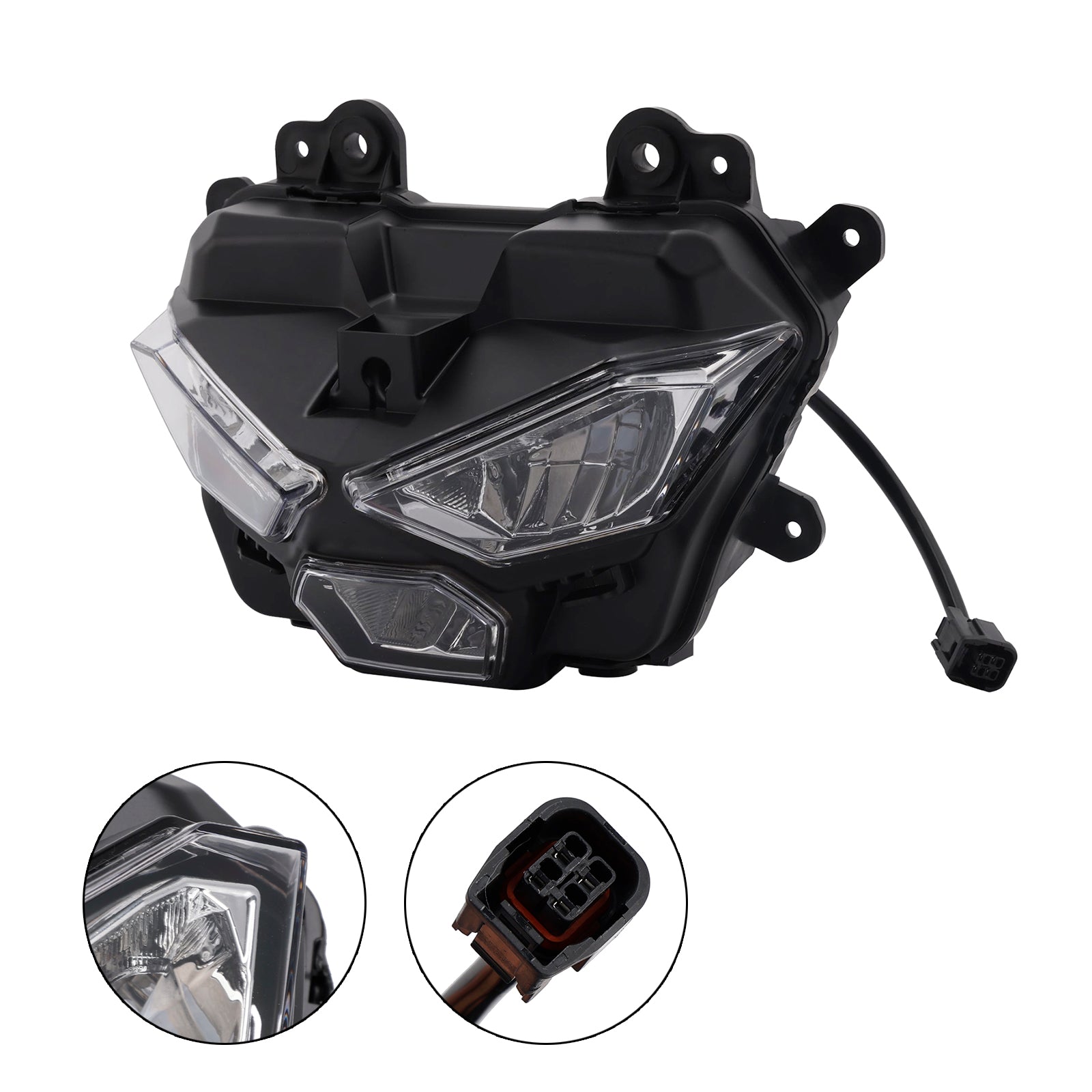 2025 Kawasaki Ninja Z900 Front Headlight Grille Headlamp Led Protector