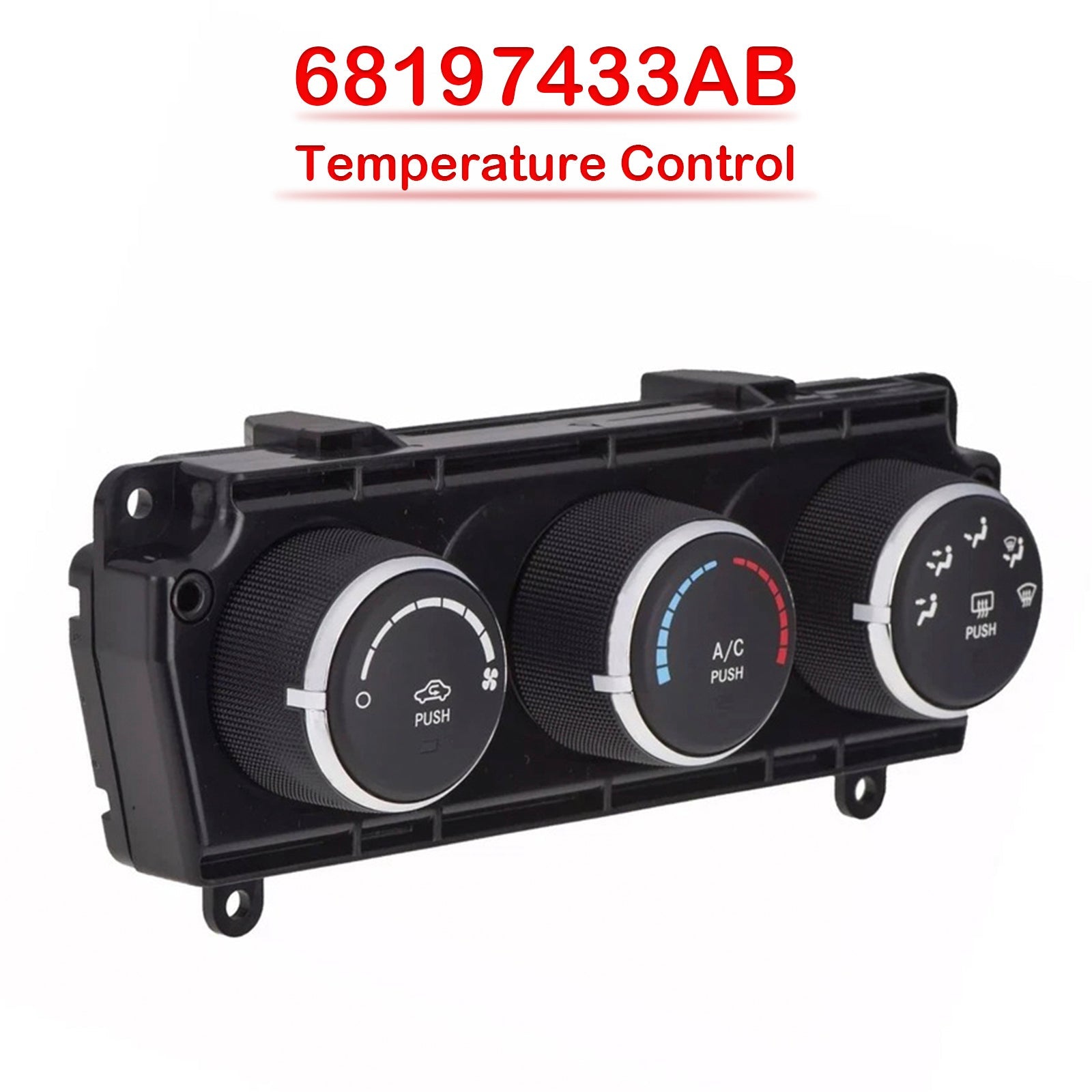 2018 Wrangler JK Temperature Control with A/C Features 68197433AB