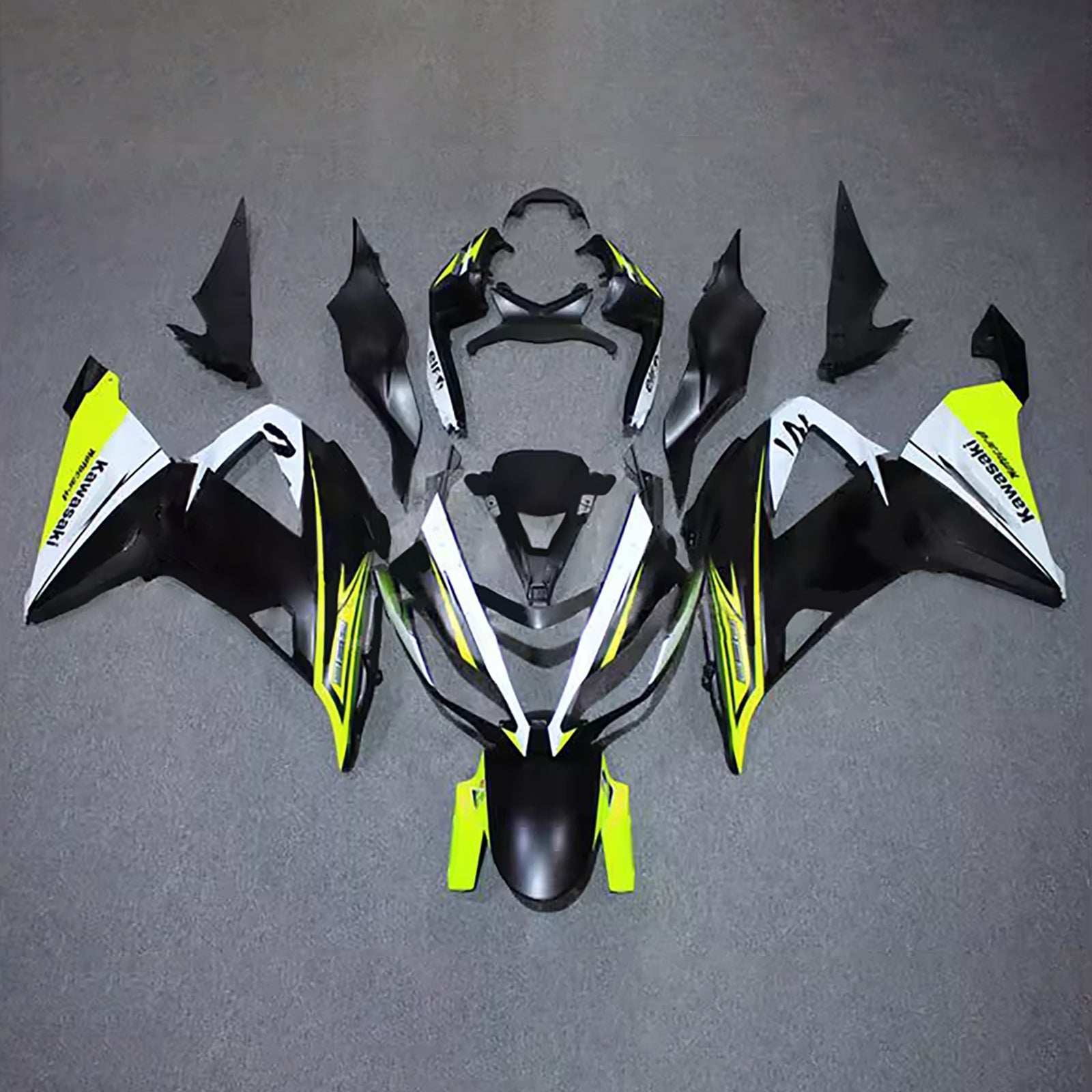 Injection Fairing Kit Bodywork Plastic ABS fit For Kawasaki ZX6R 636 2013-2018