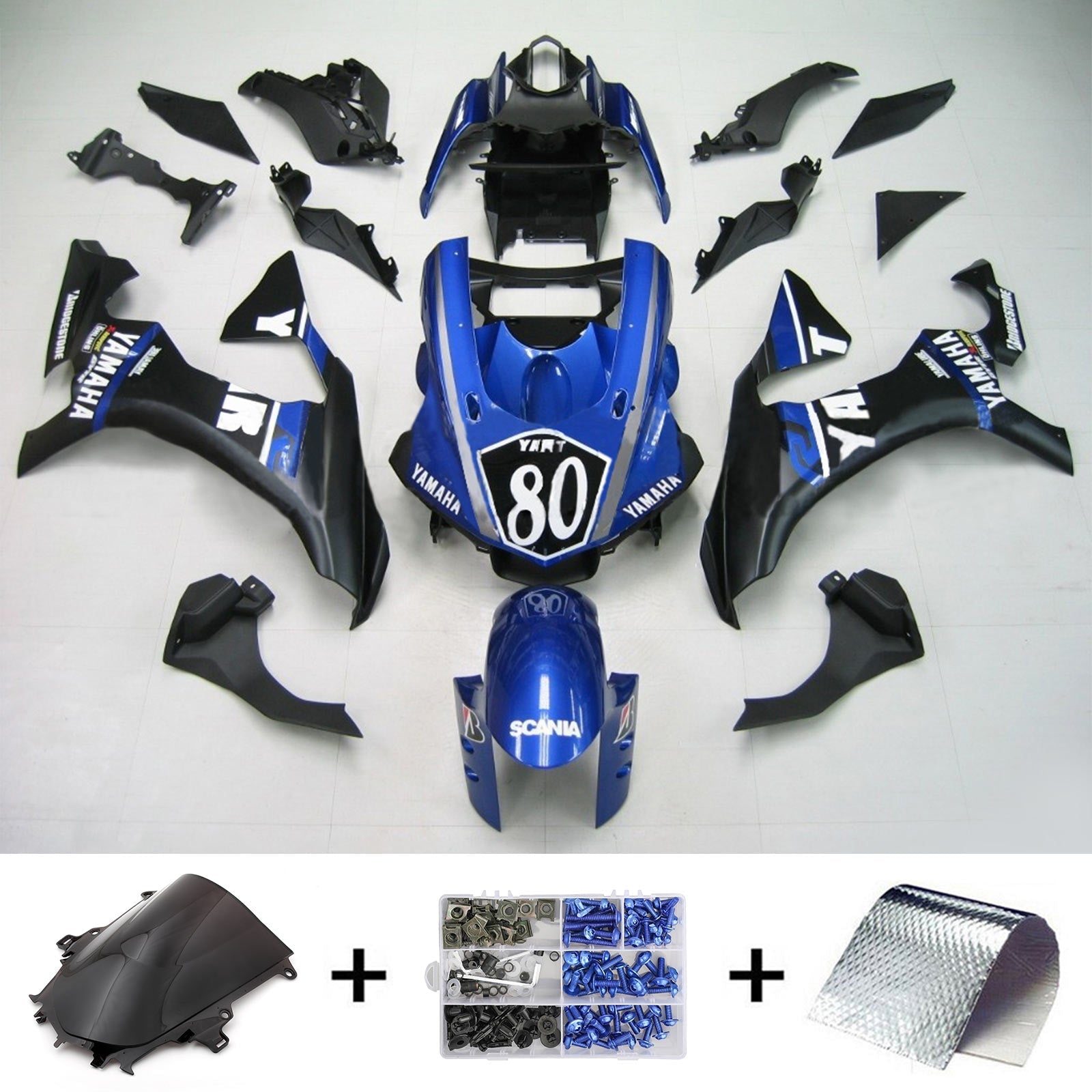 2015-2019 Yamaha YZF 1000 R1 Fairing Kit Generic
