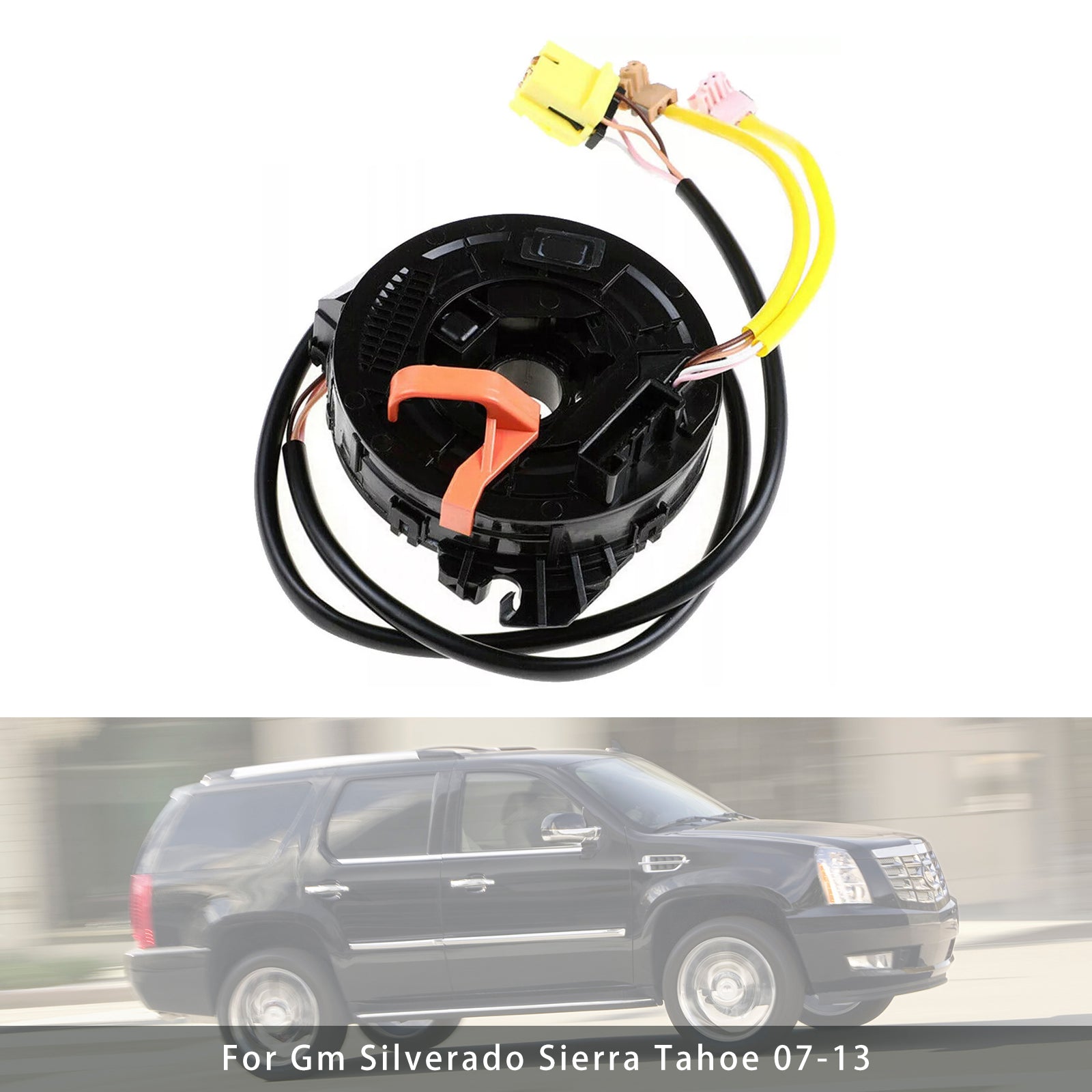 2007-2013 CHEVROLET TAHOE Steering Wheel Clock Spring 25966963 22911593