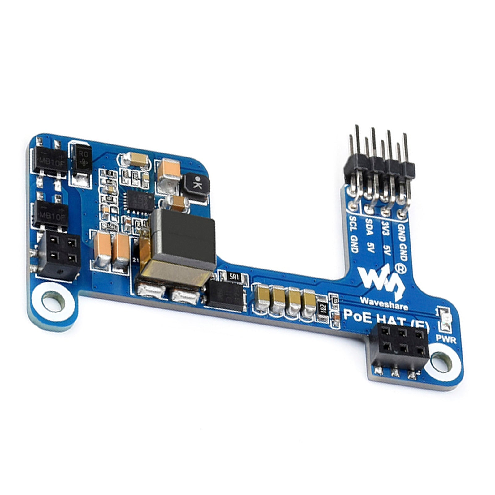 Raspberry Pi 4B/3B+ Ethernet Power Supply Expansion Board Poe Power Supply