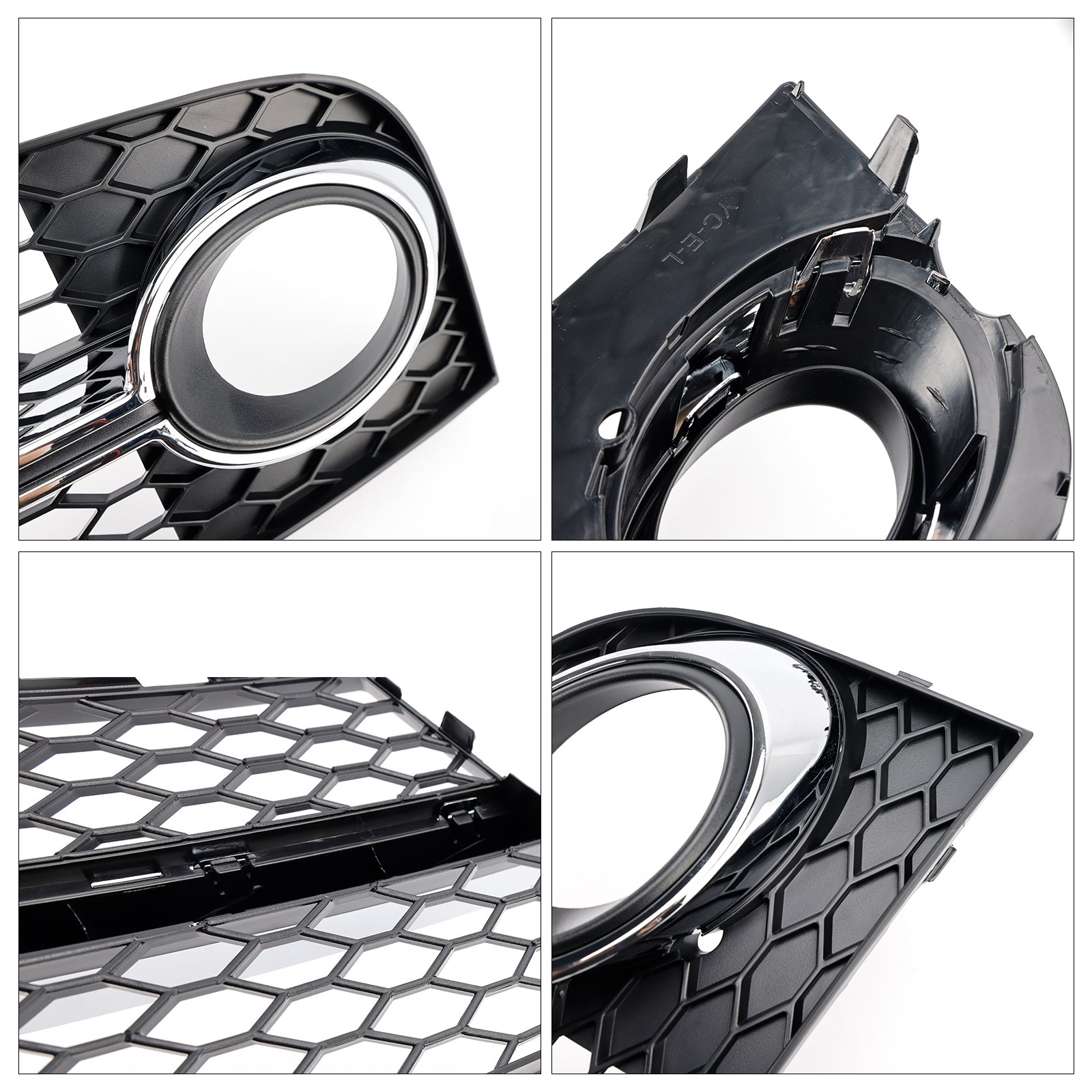 Audi TT MK2 S-Line TTS 2011-2014 Chrome Front Bumper Fog Light Grille