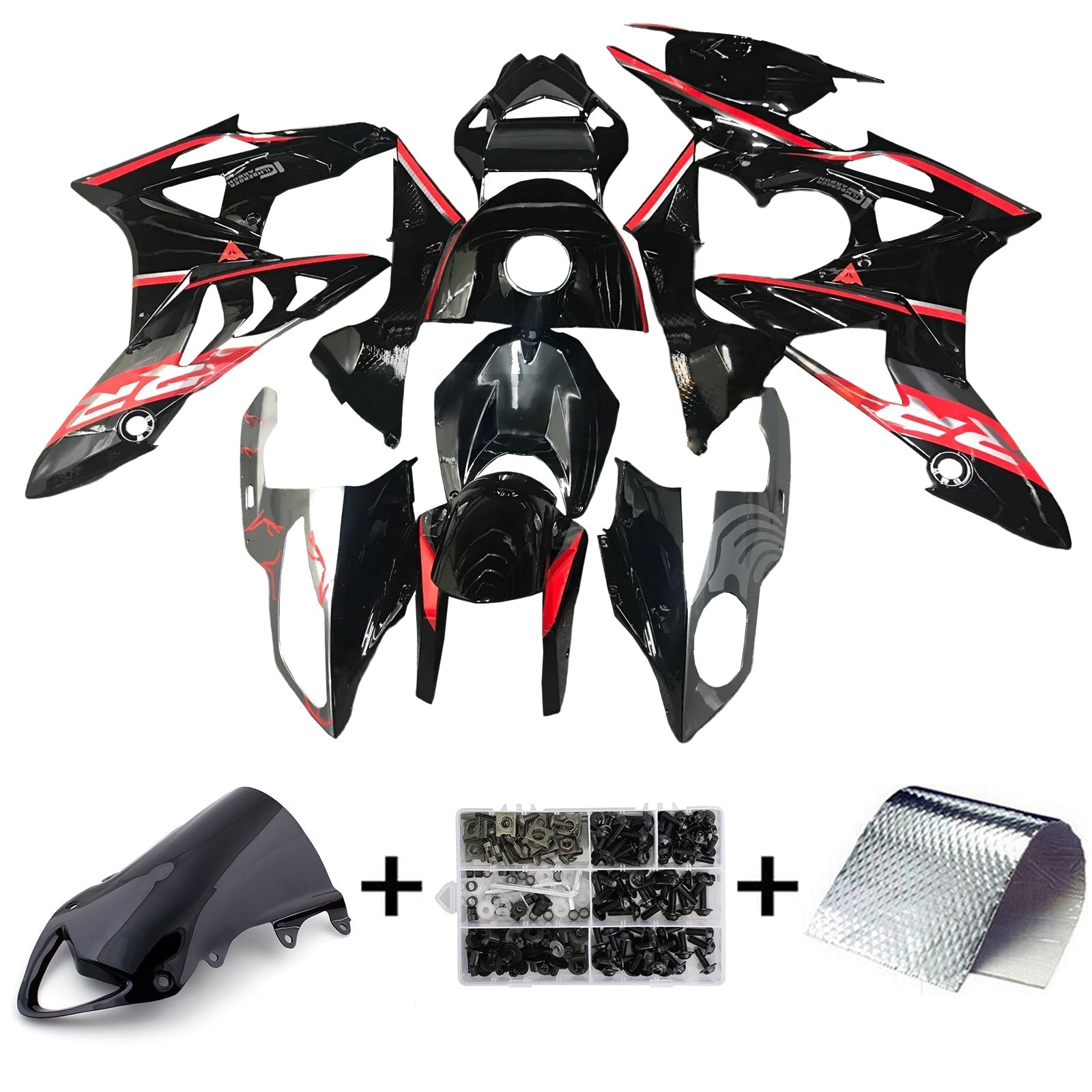 2009-2014 BMW S1000RR Fairing Kit Bodywork Plastic ABS