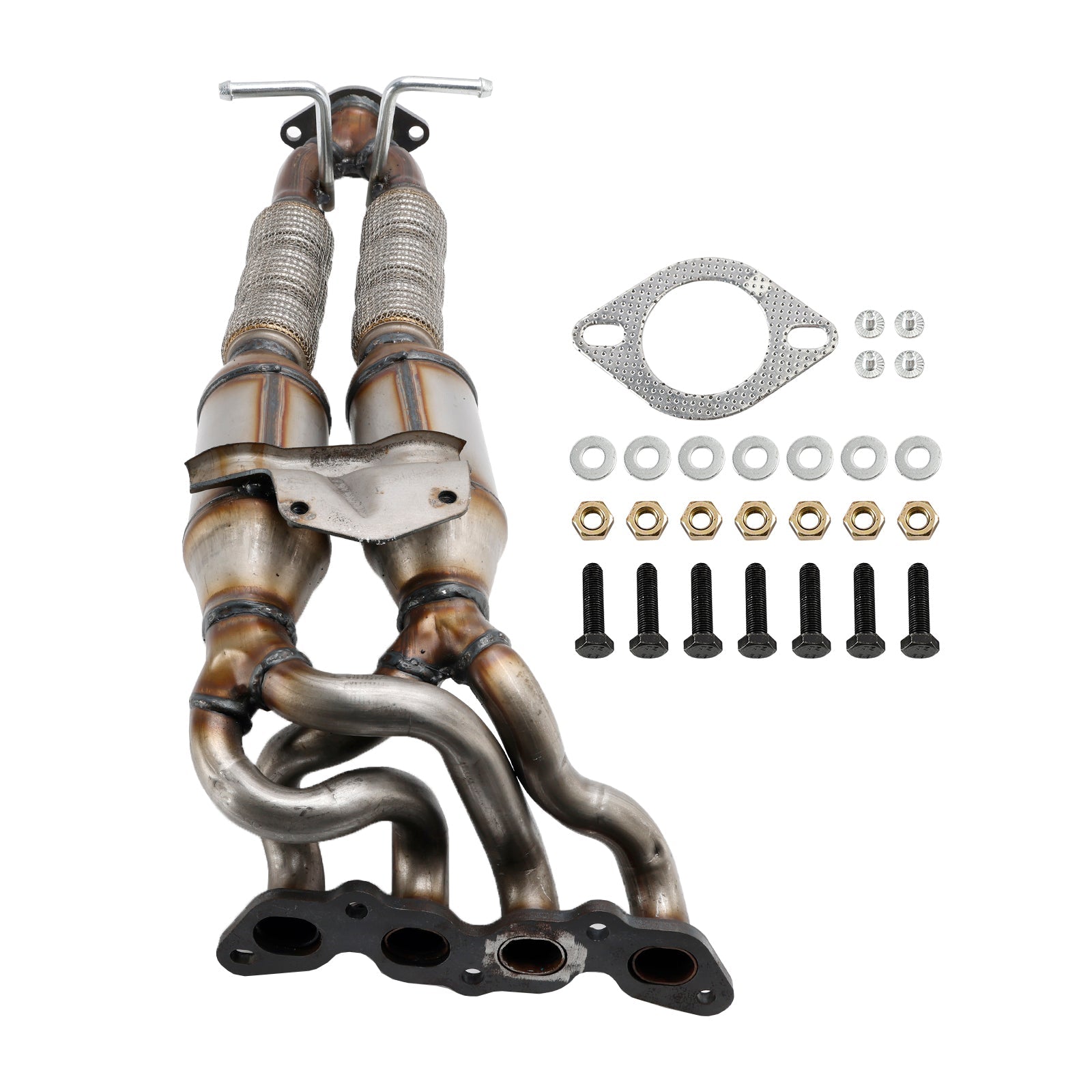 03/2007-07/2012 FORD MONDEO IV Saloon (BA7) 1.6 Ti Saloon Petrol Catalytic Converter Type Approved + Fitting Kit 1319161 1326272