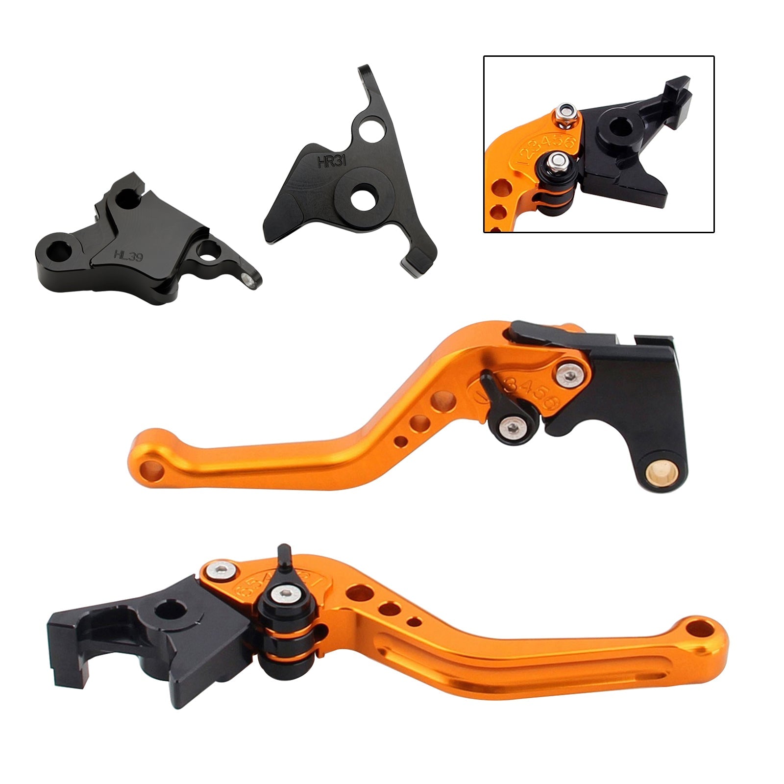 NEW Short Clutch Brake Lever fit for CFMOTO 450SS 450SR 21-23 450NK 23-24