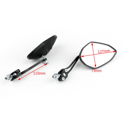 Universal 8mm 10mm Motorcycle Moto Spider Adjusted Rear View Side Mirrors Generic