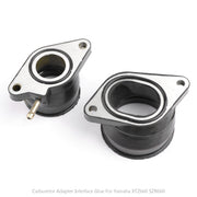 2x Carb Intake Manifold Boots For Yamaha SZR660 95-1998 XTZ660 Tenere 91-1999