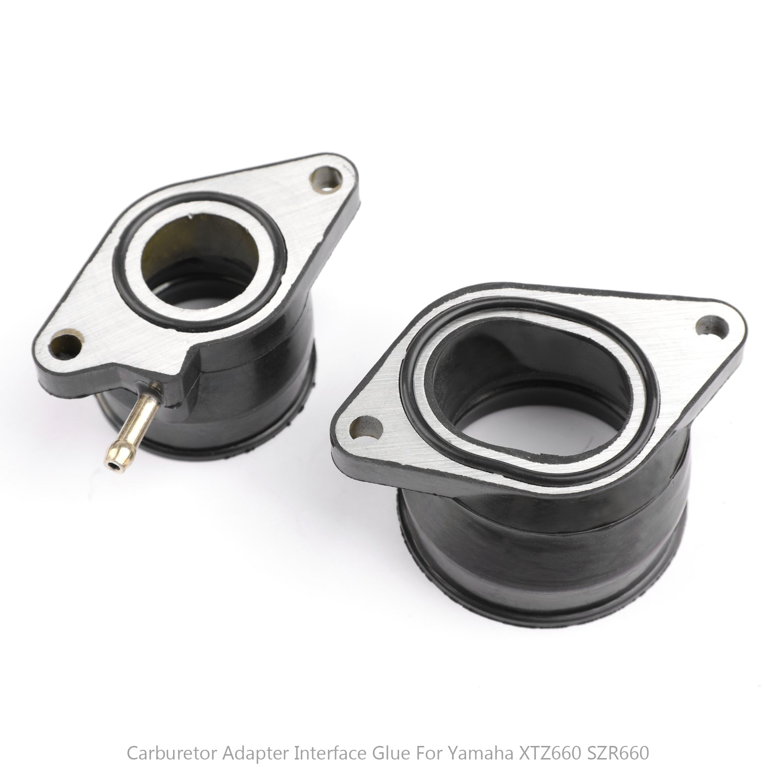 2x Carb Intake Manifold Boots For Yamaha SZR660 95-1998 XTZ660 Tenere 91-1999
