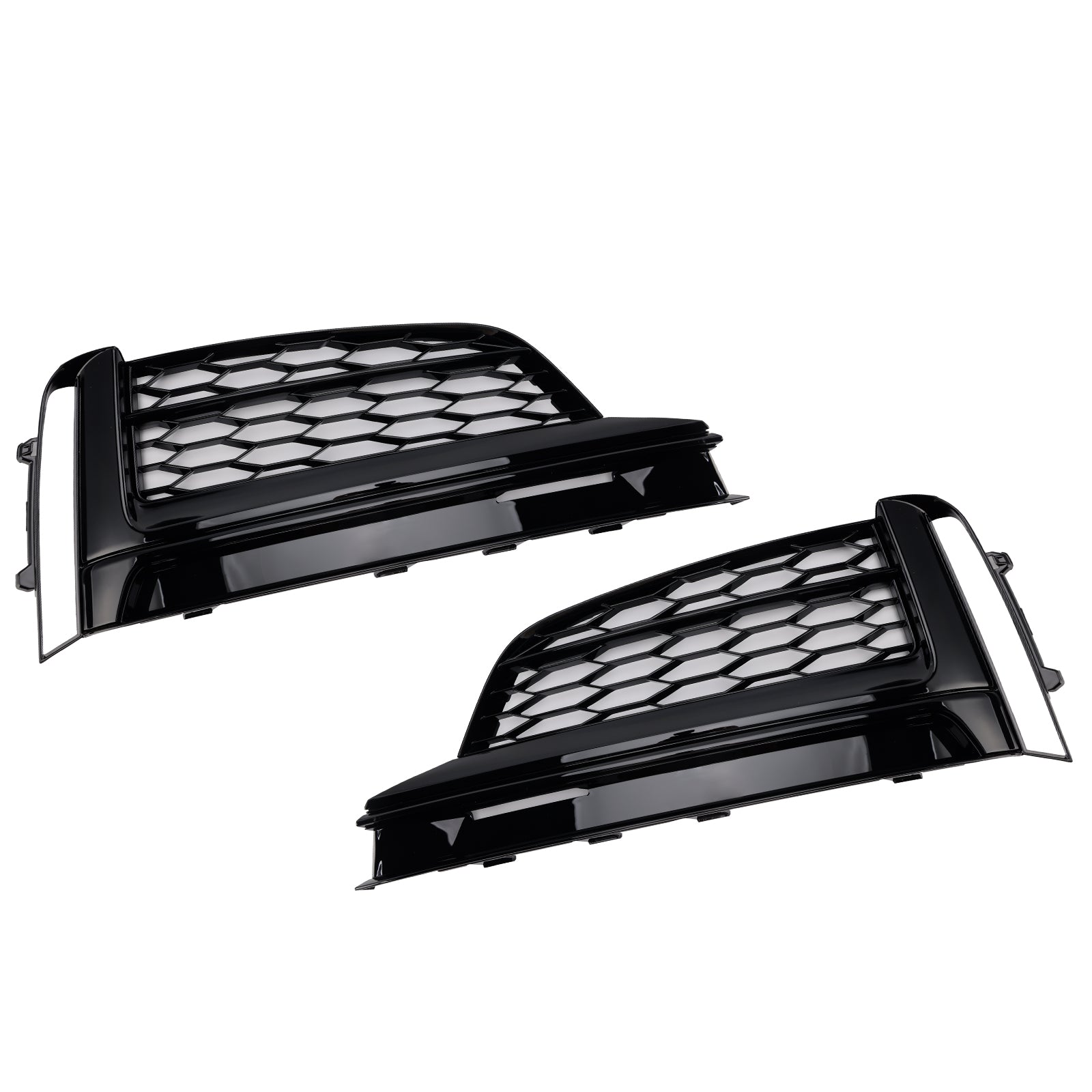 Audi A5 S-Line S5 2018-2019 2PCS Front Bumper Fog Light Grille Cover 8W6807682FRU6