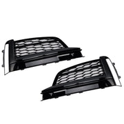 2018-2019 Audi A5 S-Line S5 2PCS Front Bumper Fog Light Grille Cover