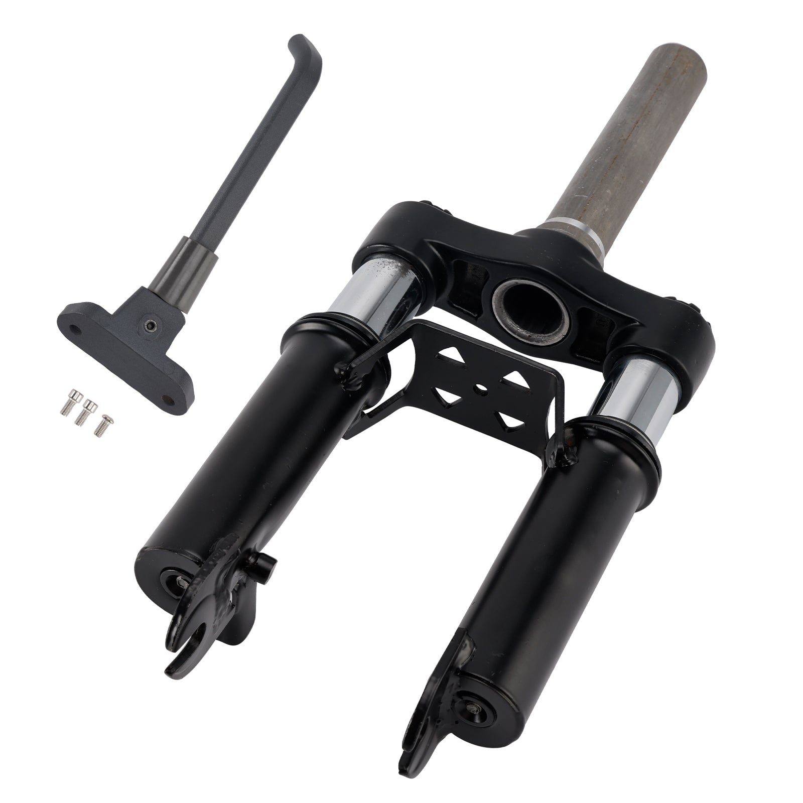 Front Fork Shock Absorber with Foot Stand for Ninebot Max G30 E-Scooters