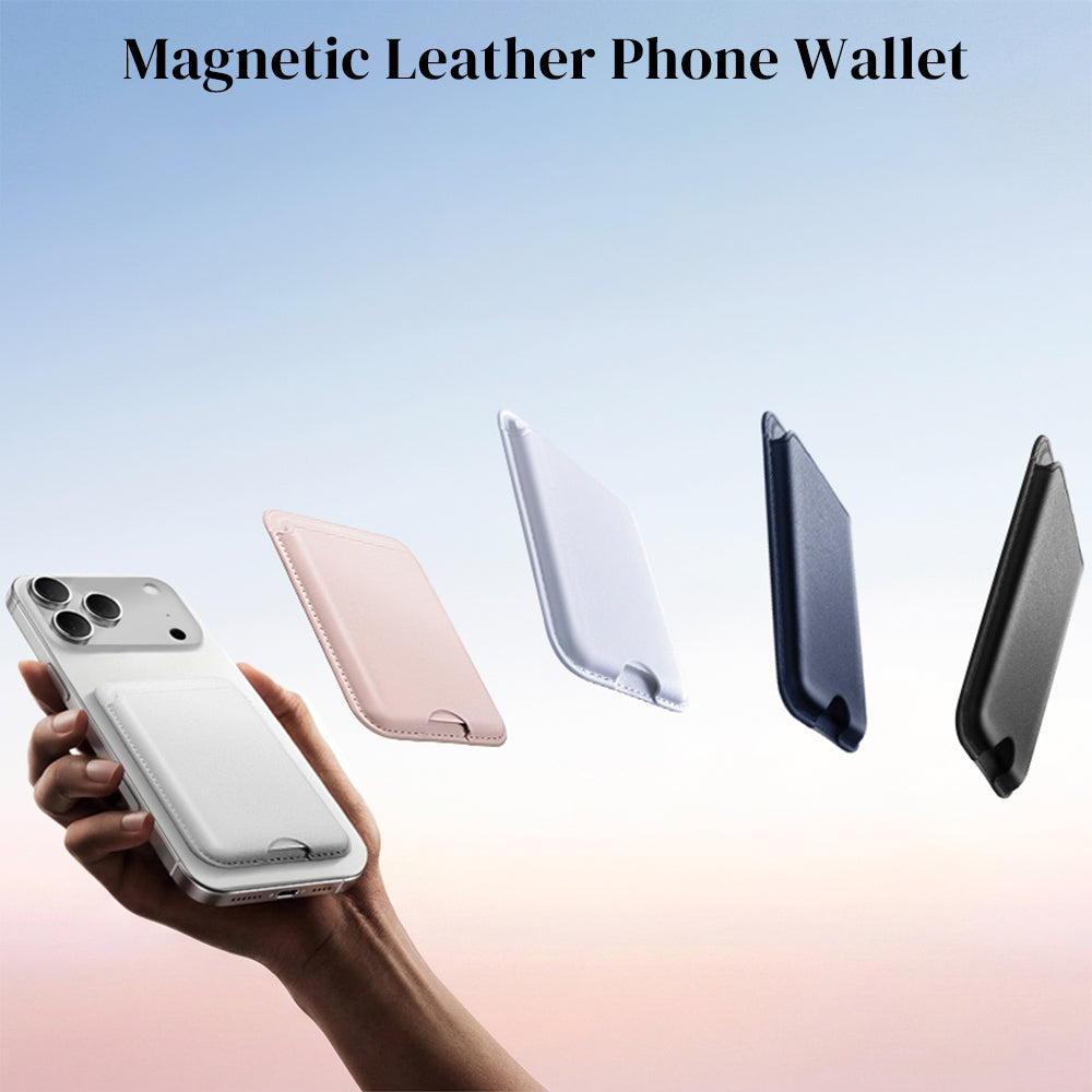 Magnetic Card Holder MagSafe Wallet RFID Protection for iPhone 17/16/15/14/13/12