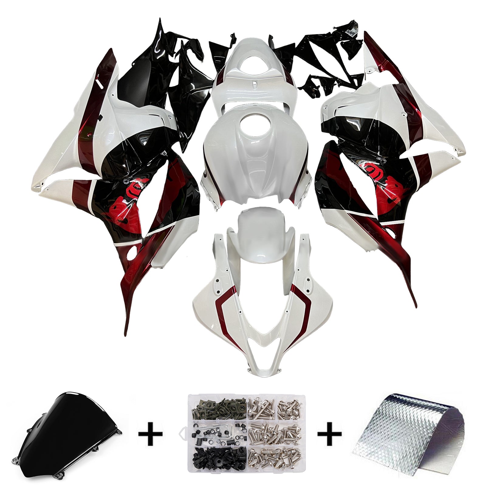 Injection Fairing Kit Bodywork Plastic ABS For Honda CBR600RR 2009-2012 F5