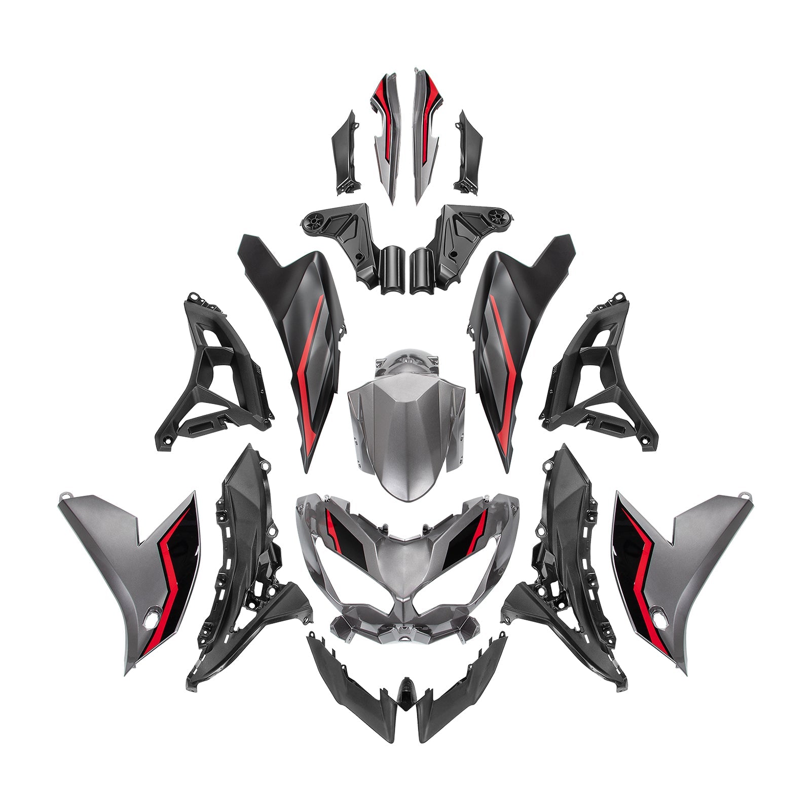 2022-2024 Kawasaki VERSYS 650 KLE Injection ABS Bodywork Fairing Kit 04#