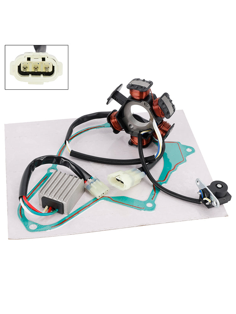 Stator & Regulator with Gasket For Honda TRX90X TRX90EX Sportrax 90 2006-2025