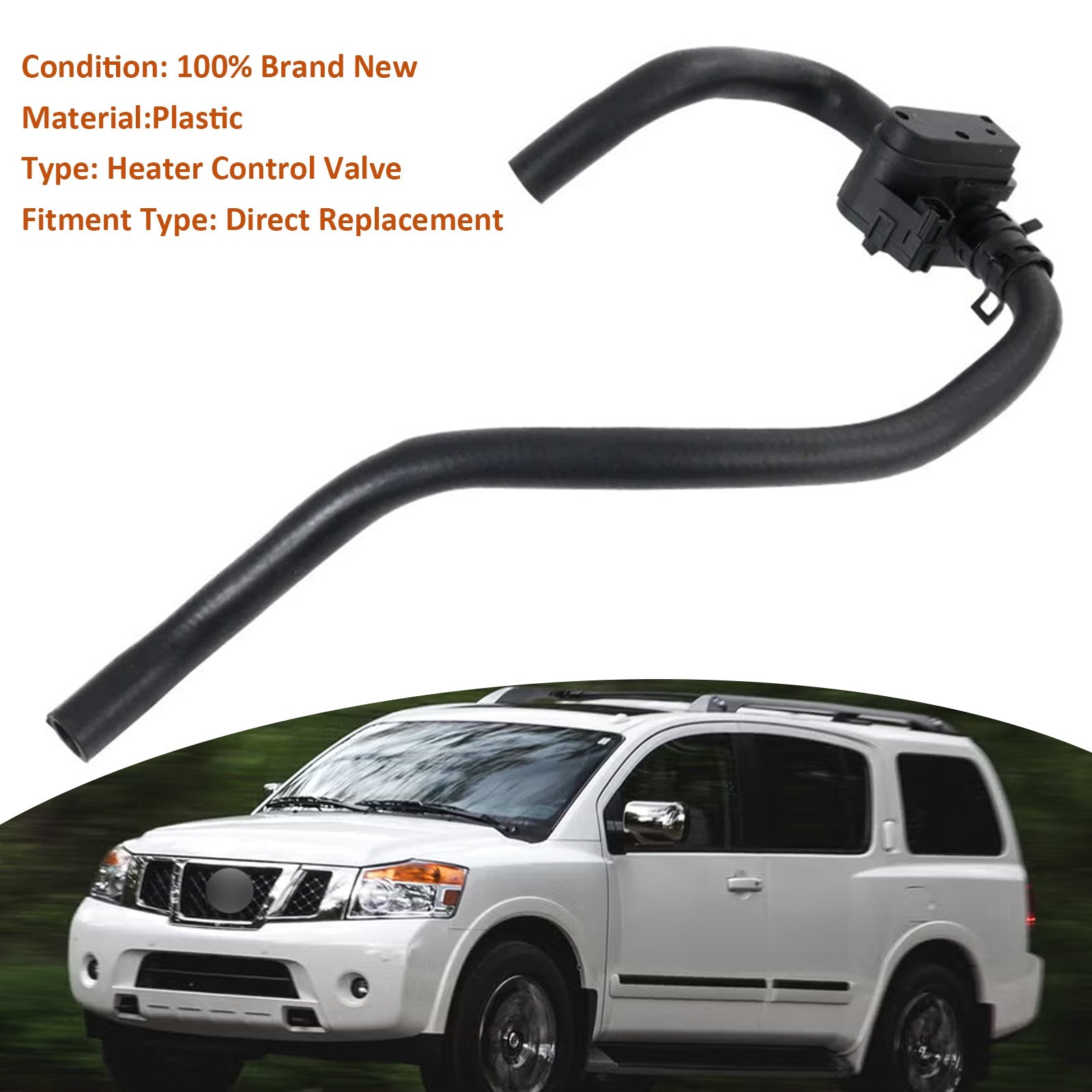 2004-2015 Nissan Armada 5.6L Heater Coolant Control Valve 92400ZW10A