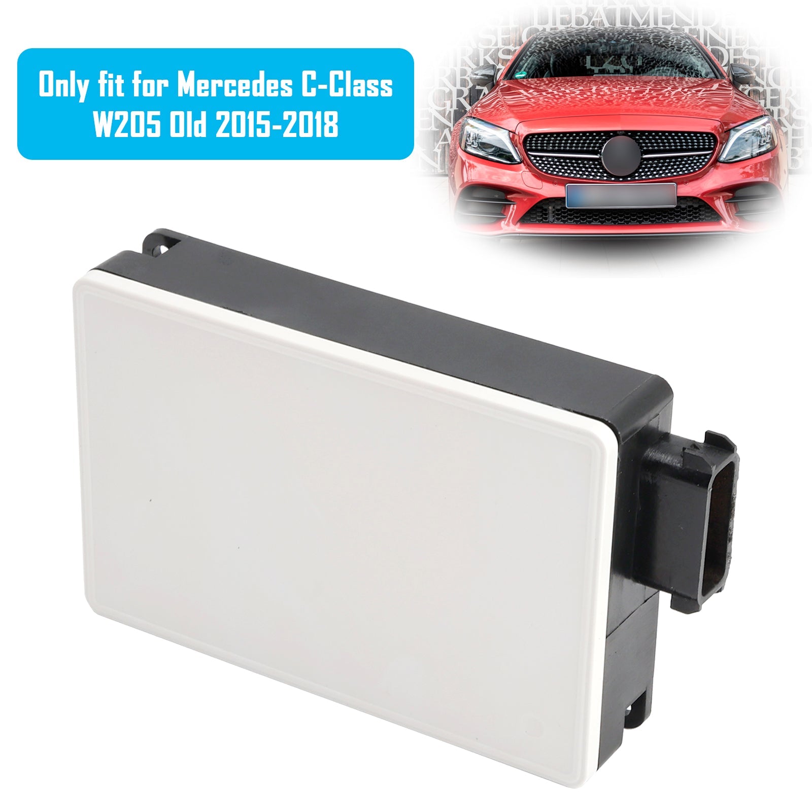 2015-2018 Mercedes C-Class W205 Old Front Radar Sensor Control Unit A0009052804 A0009020721