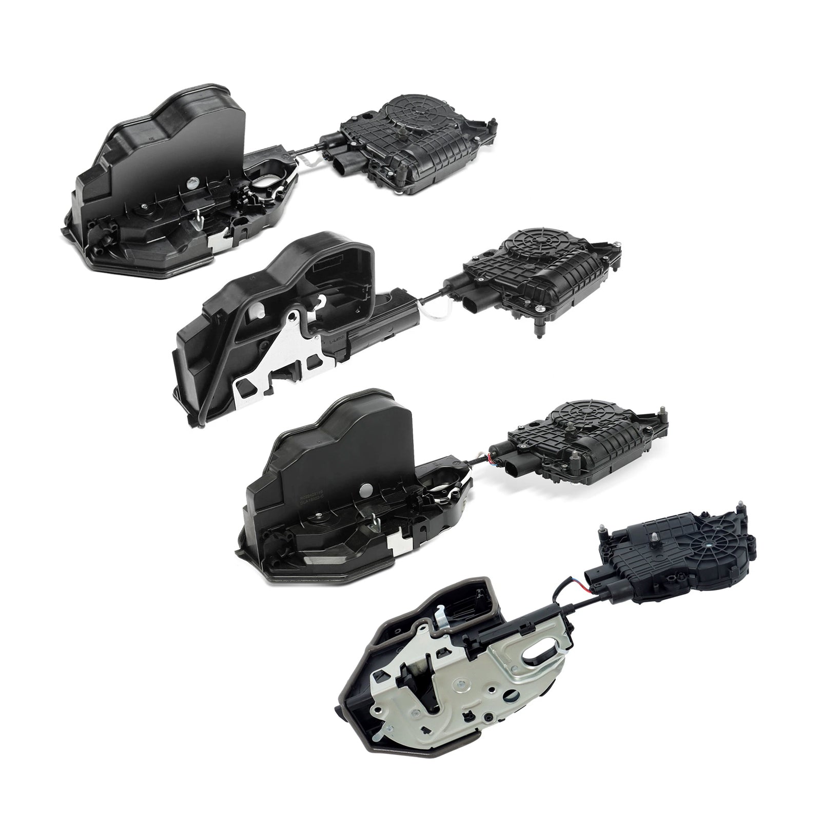 4x Front & Rear Door Lock Actuators for BMW X5 E70 07-12 X6 E71 08-14 w/ Soft Close