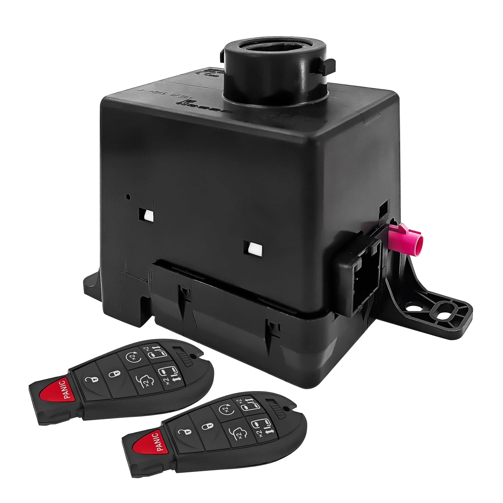 2008-2010 Dodge: 2 models, 36 variations Wireless Ignition Node Module with two keys 68210156AB 05026149AG