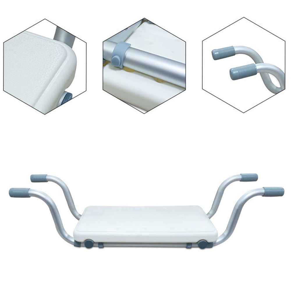Adjustable Lightweight Suspended Bath Chair Mobility Aid Solution for Bathroom Safety