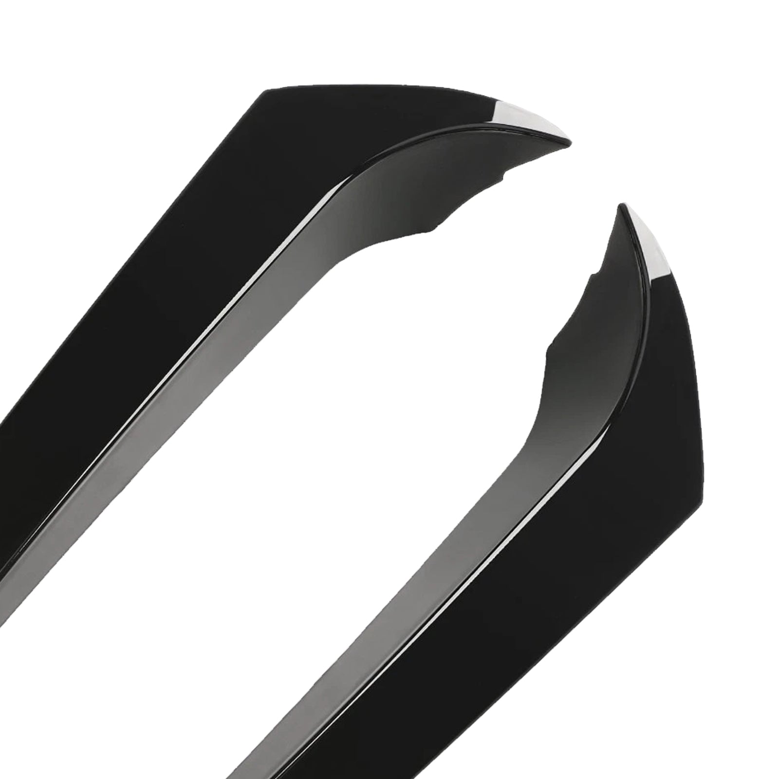 2011-2017 BMW X3 F25 Gloss Black Pair Rear Window Side Wing Spoiler