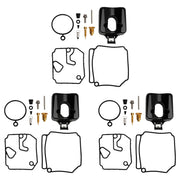 3X Carburetor Carb Rebuild Kit fit for Yamaha 2 Stroke 40HP 50HP Outboard Motor