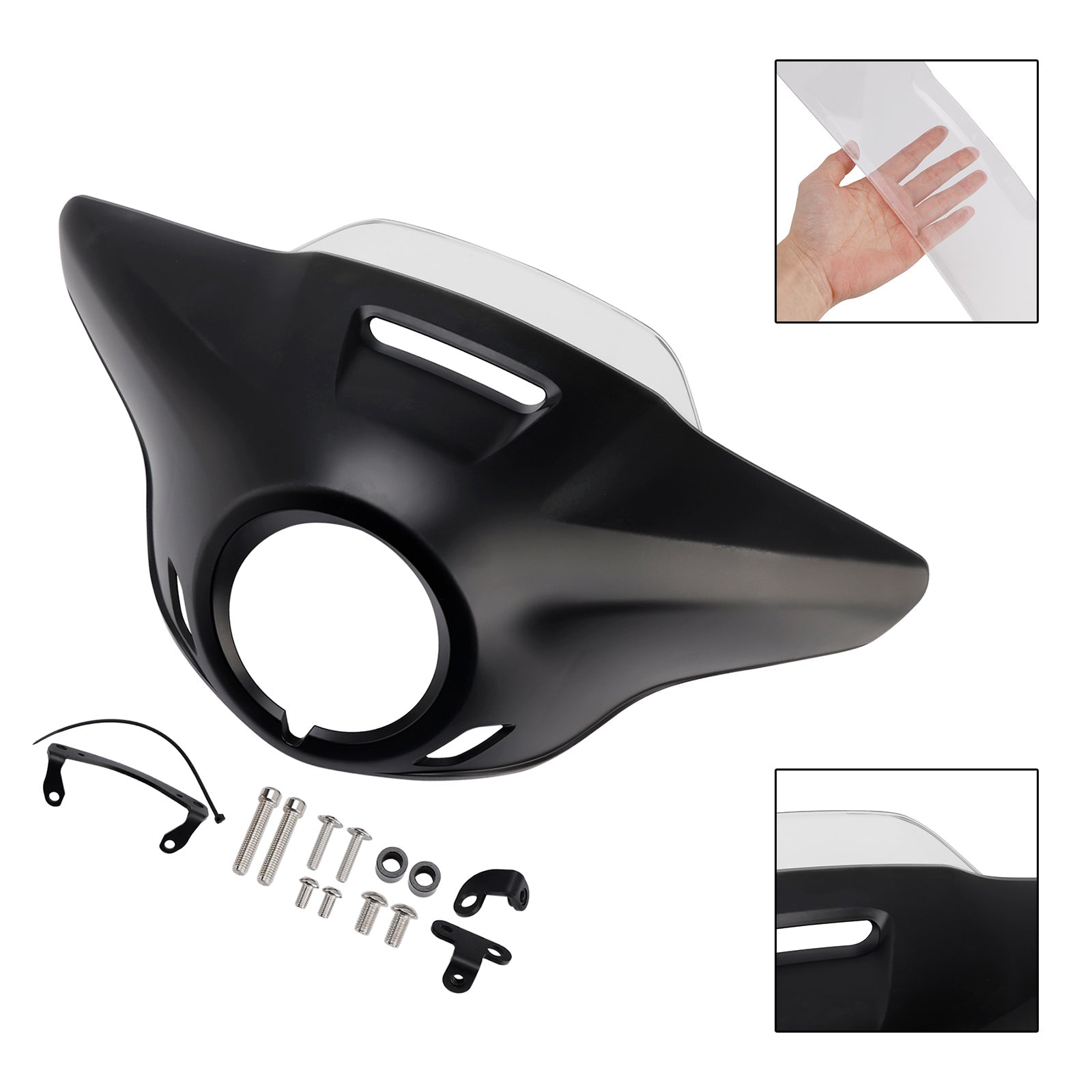 2021-2024 HONDA CM300 CM500 Windshield WindScreen Headlight Fairing