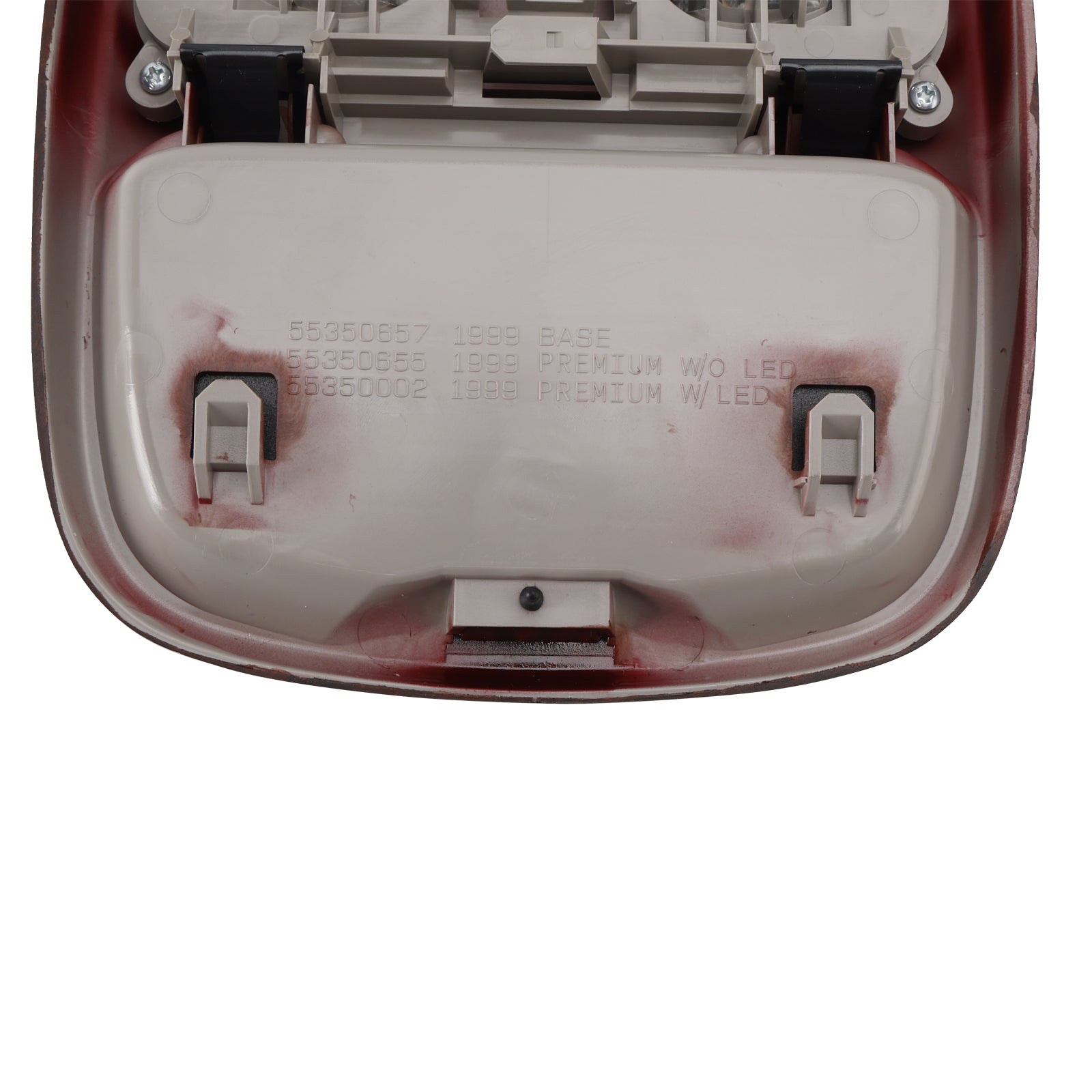 1998-2002 Dodge Ram 2500 Front LED Overhead Console Peach wood SN94TL2AA 5013618AA