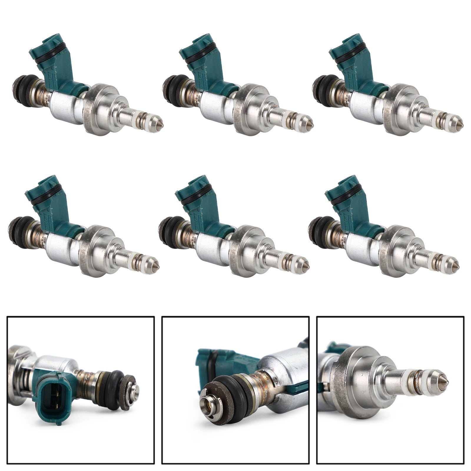 2006 Lexus GS300 Base Sedan 4-Door 3.0L 6PCS Fuel Injectors 23209-31020 23250-31020