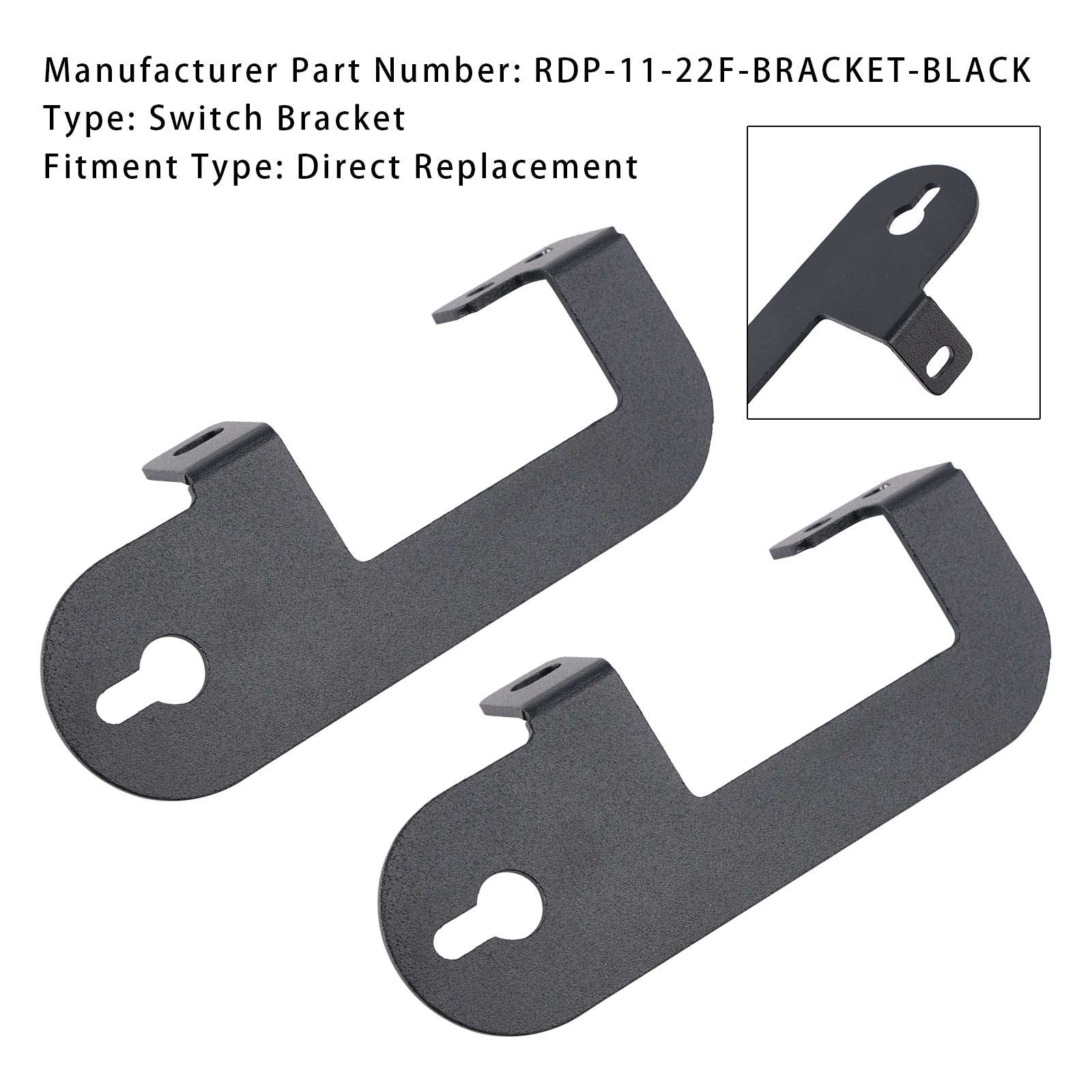 2Pack Shift On The Fly Switch Bracket For Ford F-250/F-350 Super Duty 1999-2022