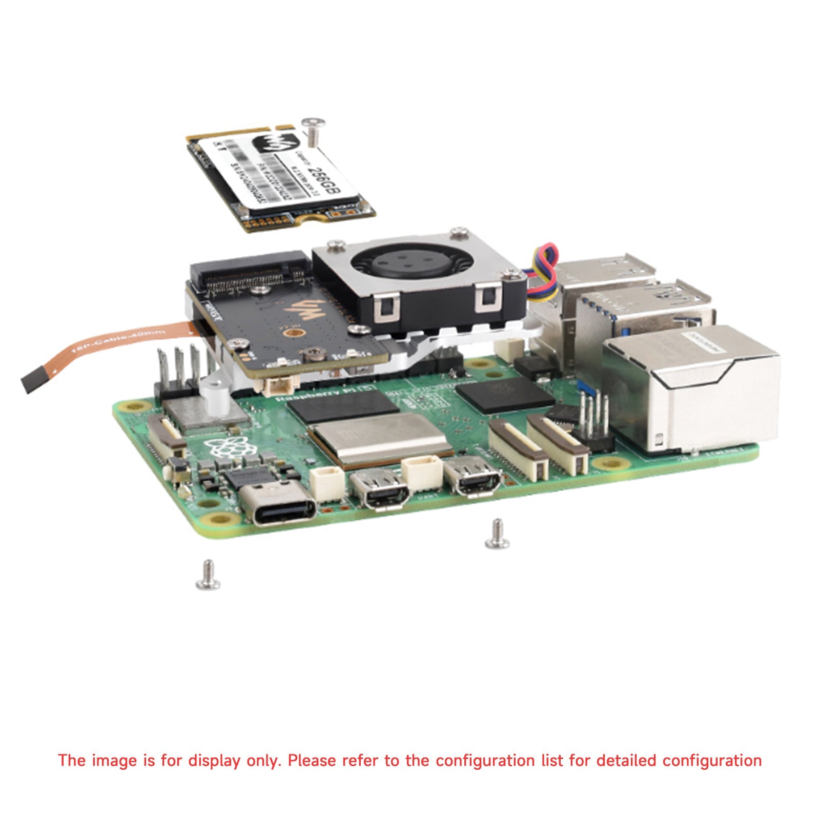 Raspberry Pi 5 PCIe to M.2 Adapter 5/5B Expansion Board Nvme Hard Disk Protocol