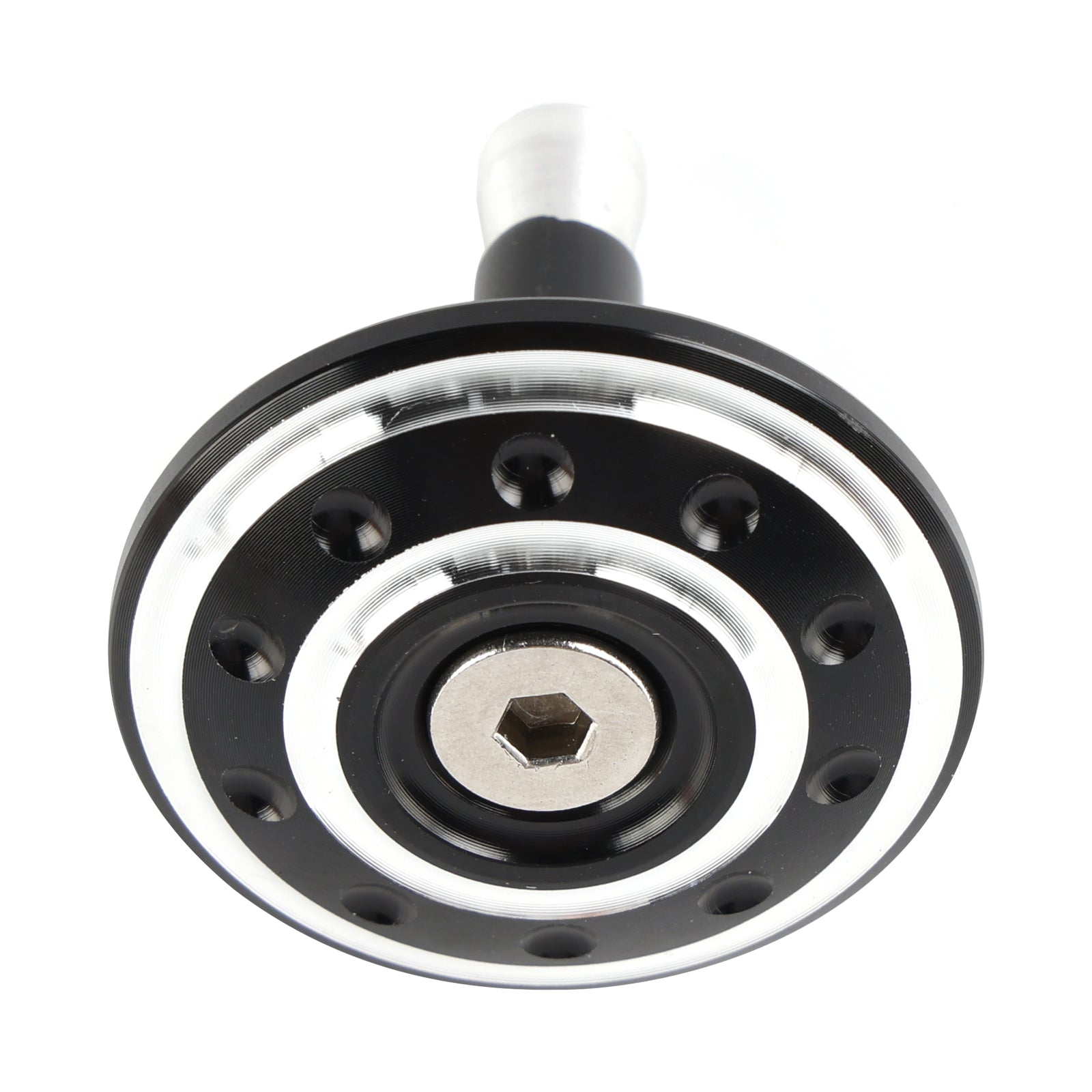CNC Aluminum Hole Frame Plug Cap for Bonneville T100 & T120 2016-2024 Black