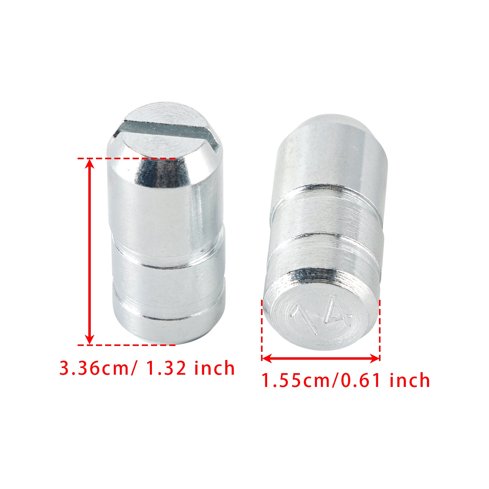 4PCS 37936 0.014" Offset 1.328" L Bellhousing Dowel Pin