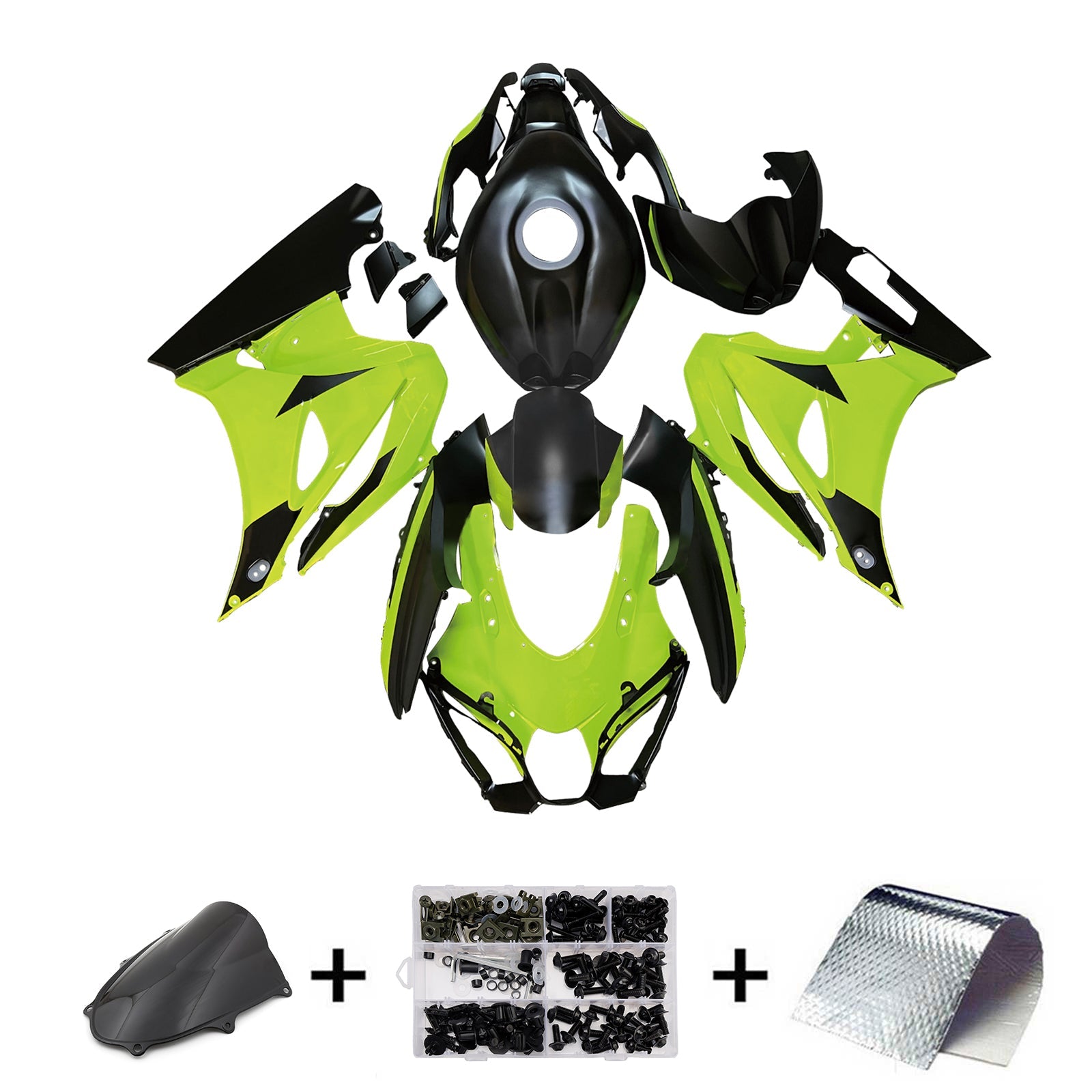 2017-2025 Suzuki GSXR1000 K17 Injection Fairing Kit Bodywork Plastic ABS #101