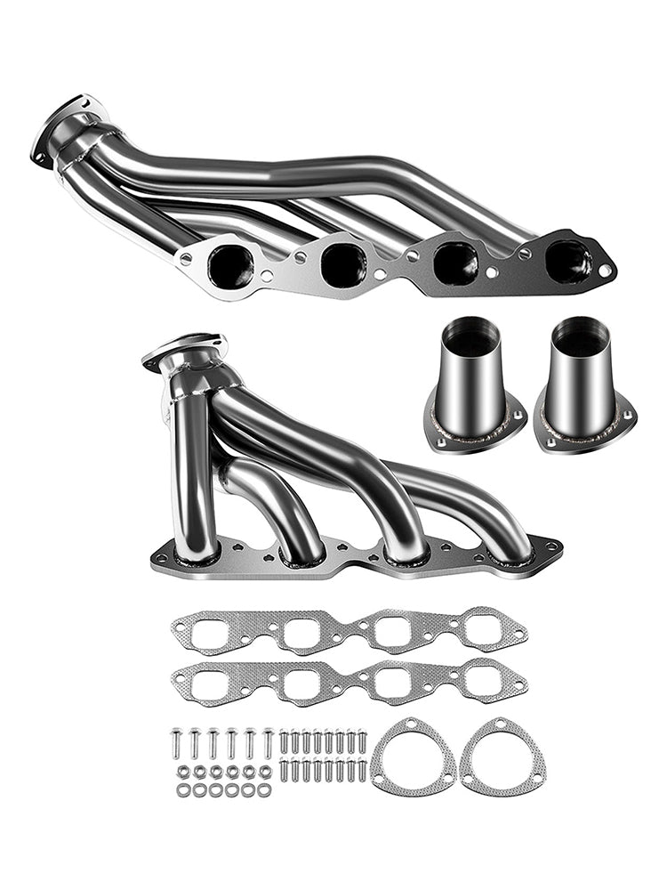 Exhaust Manifold Shorty Header Fit Chevy Bel Air 1971-1972 Fit Biscayne 6.6L