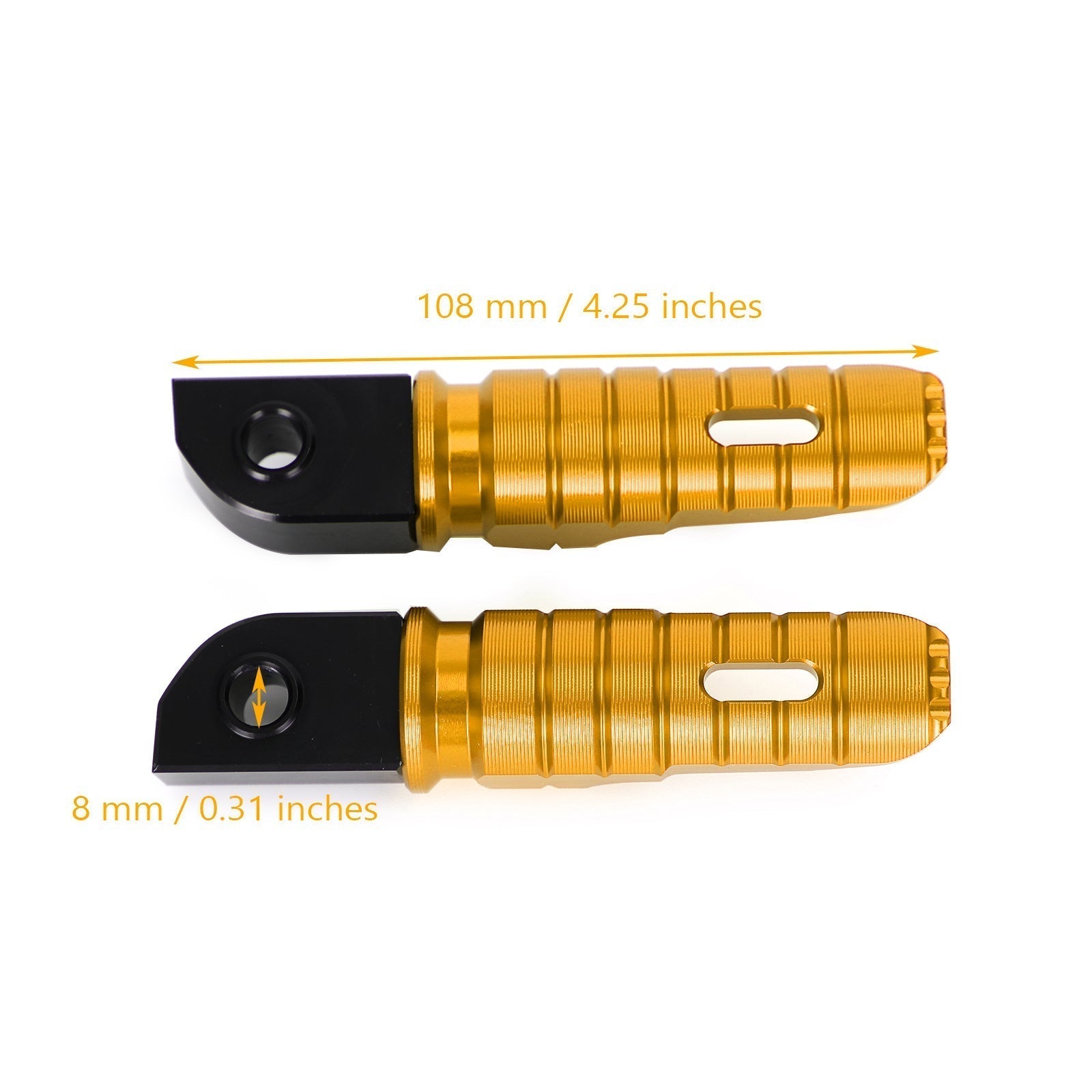 Rear Footrests Foot Peg for Street Scrambler 900 Bonneville T100 T120