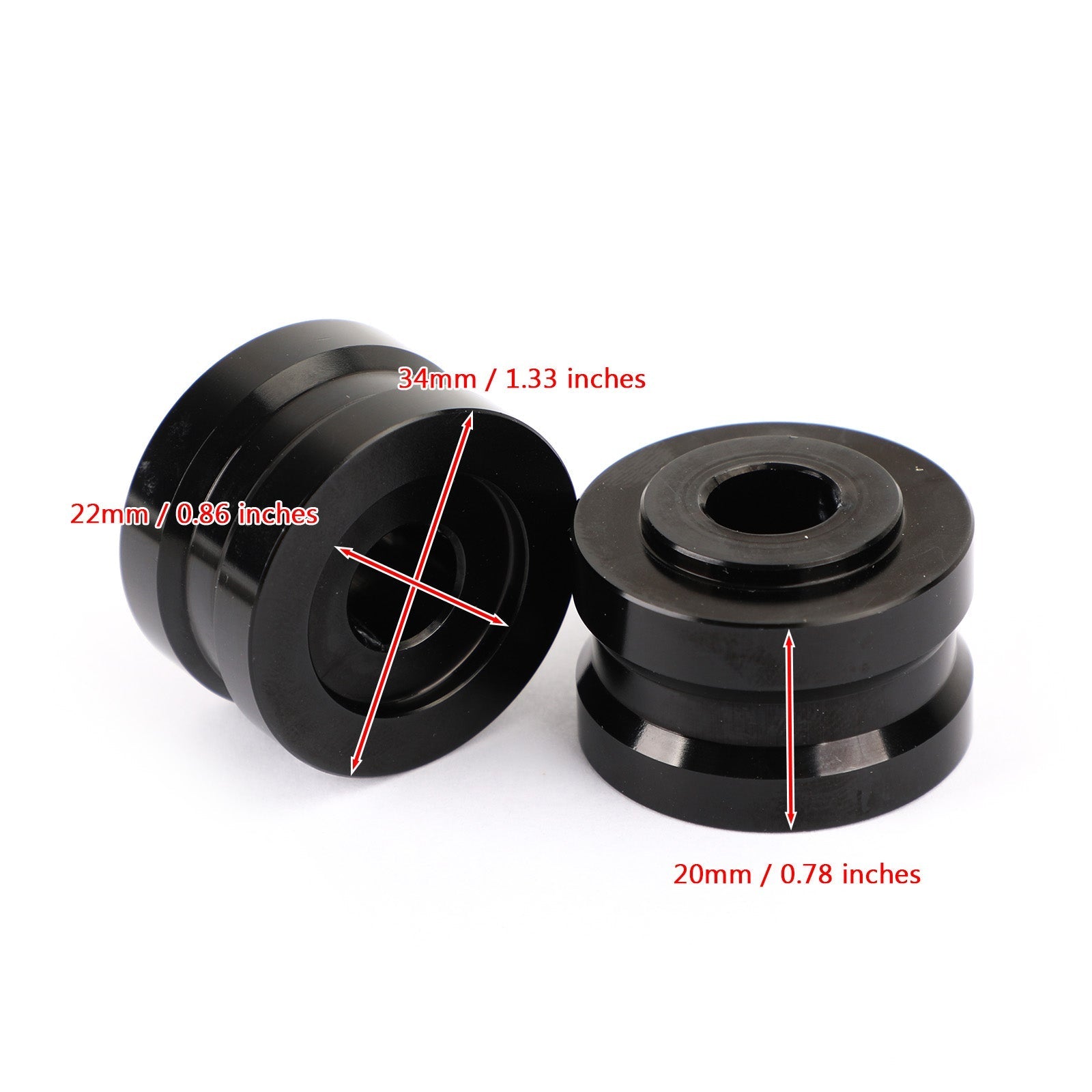2019-2020 Suzuki DL V-Strom 1050 / XT Billet Aluminum Handlebar Risers Fit for