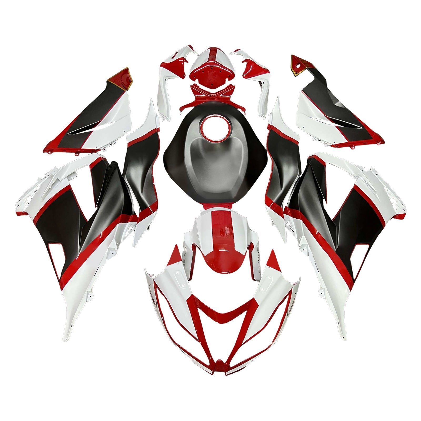 Injection Fairing Kit Bodywork Plastic ABS fit For Kawasaki ZX6R 636 2013-2018