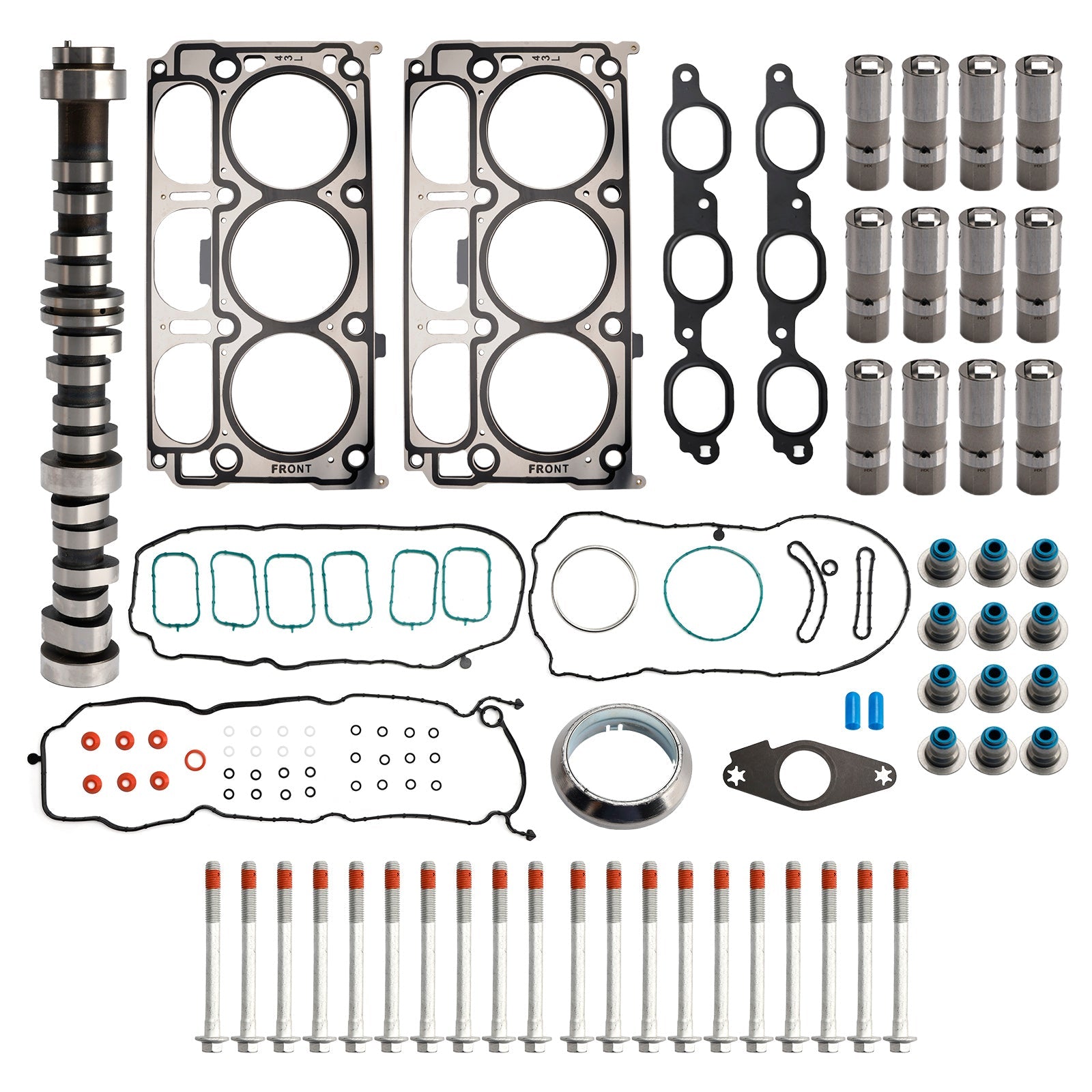 For GMC, Sierra 1500 4.3L 2014-2020 Camshaft Lifters Kit 12633773