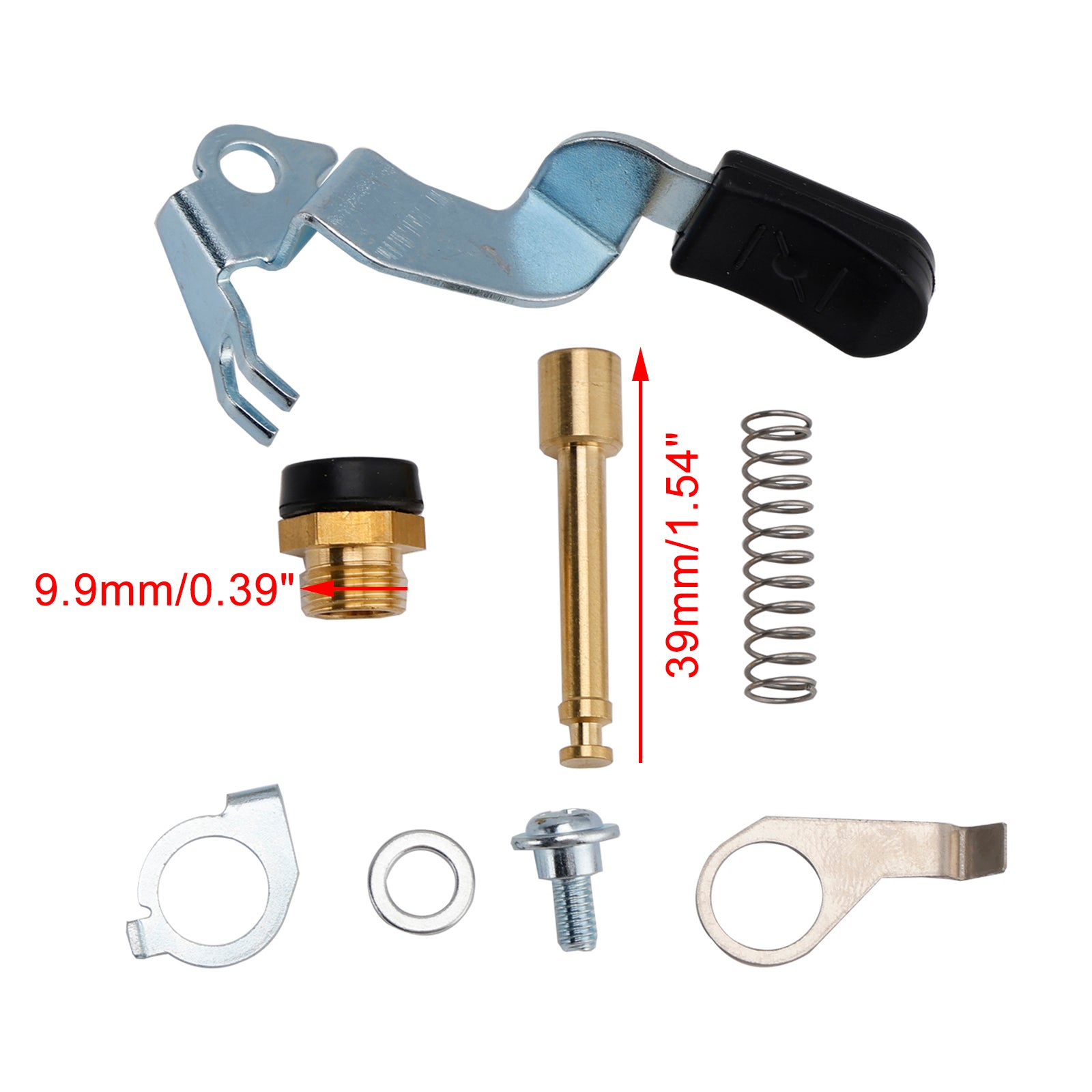 Carburetor Choke Lever Assembly fit for Yamaha YBR125 2005-2014 5VL-1410A-00
