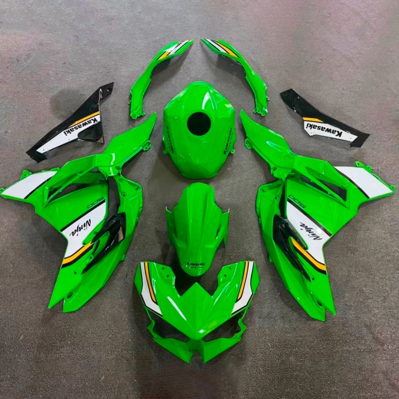 Injection Fairing Kit Bodywork ABS fit For Kawasaki Ninja 500 2024-2025