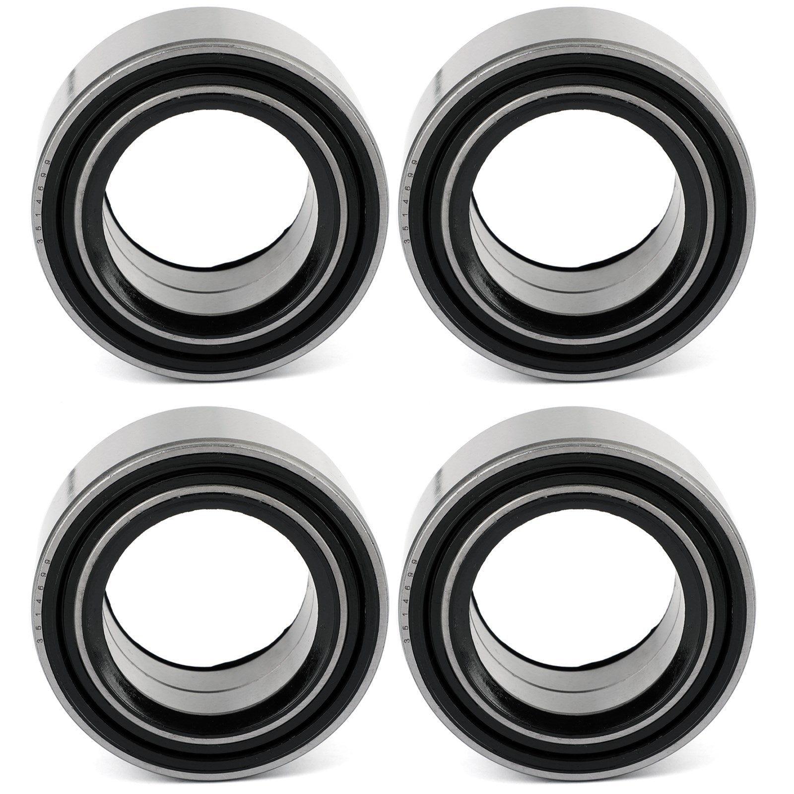 2016-2019 Polaris RZR 1000-S Front & Rear 4 Wheel Bearings 514822 3514822 3514699