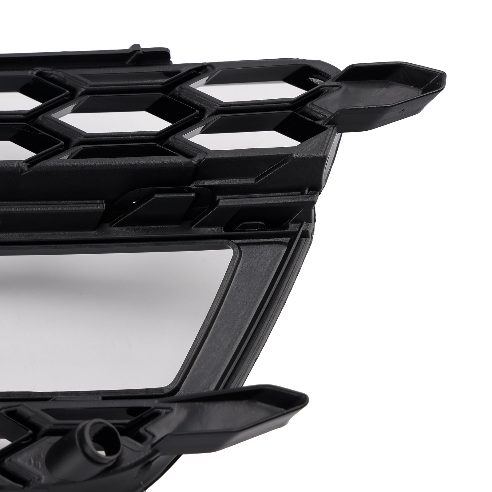 2013-2016 AUDI A5 S-Line S5 2PCS Front Fog Lamp Black Grille Grill